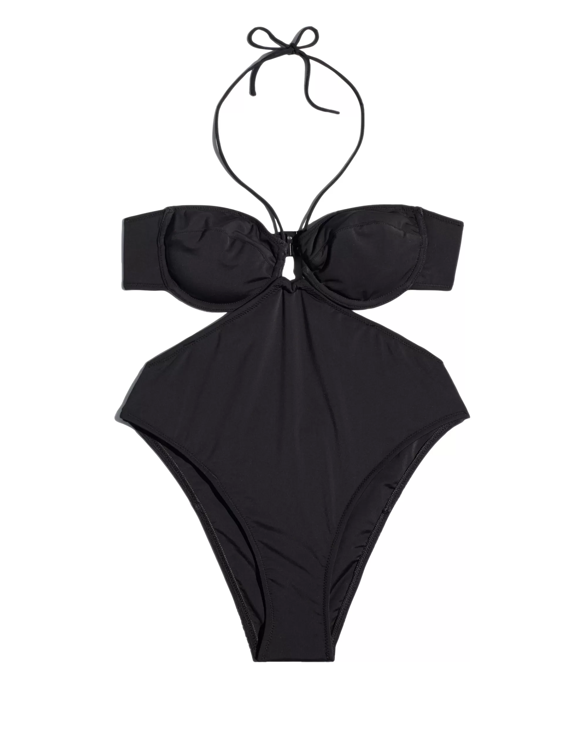 Madewell Swim> Blythe One-Piece Swimsuit Blackout