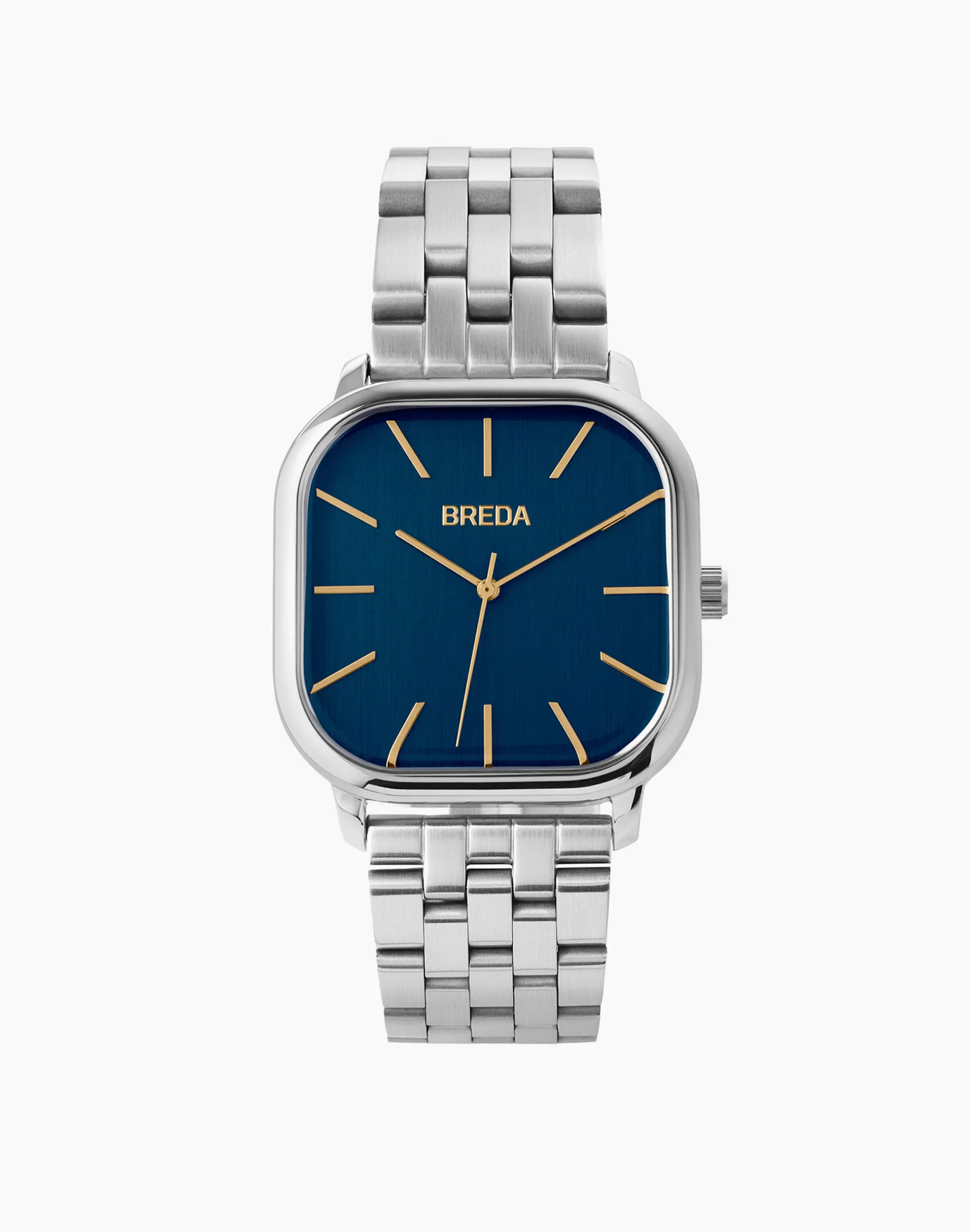 Madewell Watches>Breda -Plated Visser Watch Silver