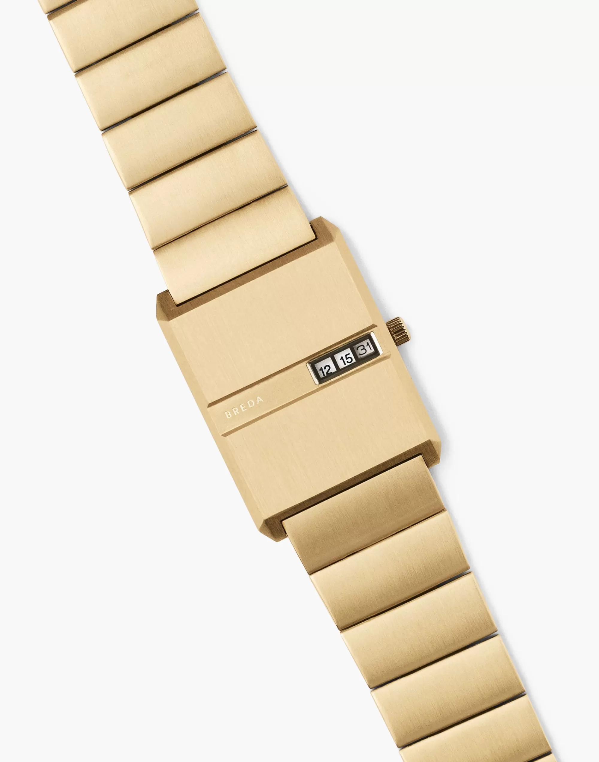 Madewell Watches>Breda Pulse Metal Bracelet Watch Gold