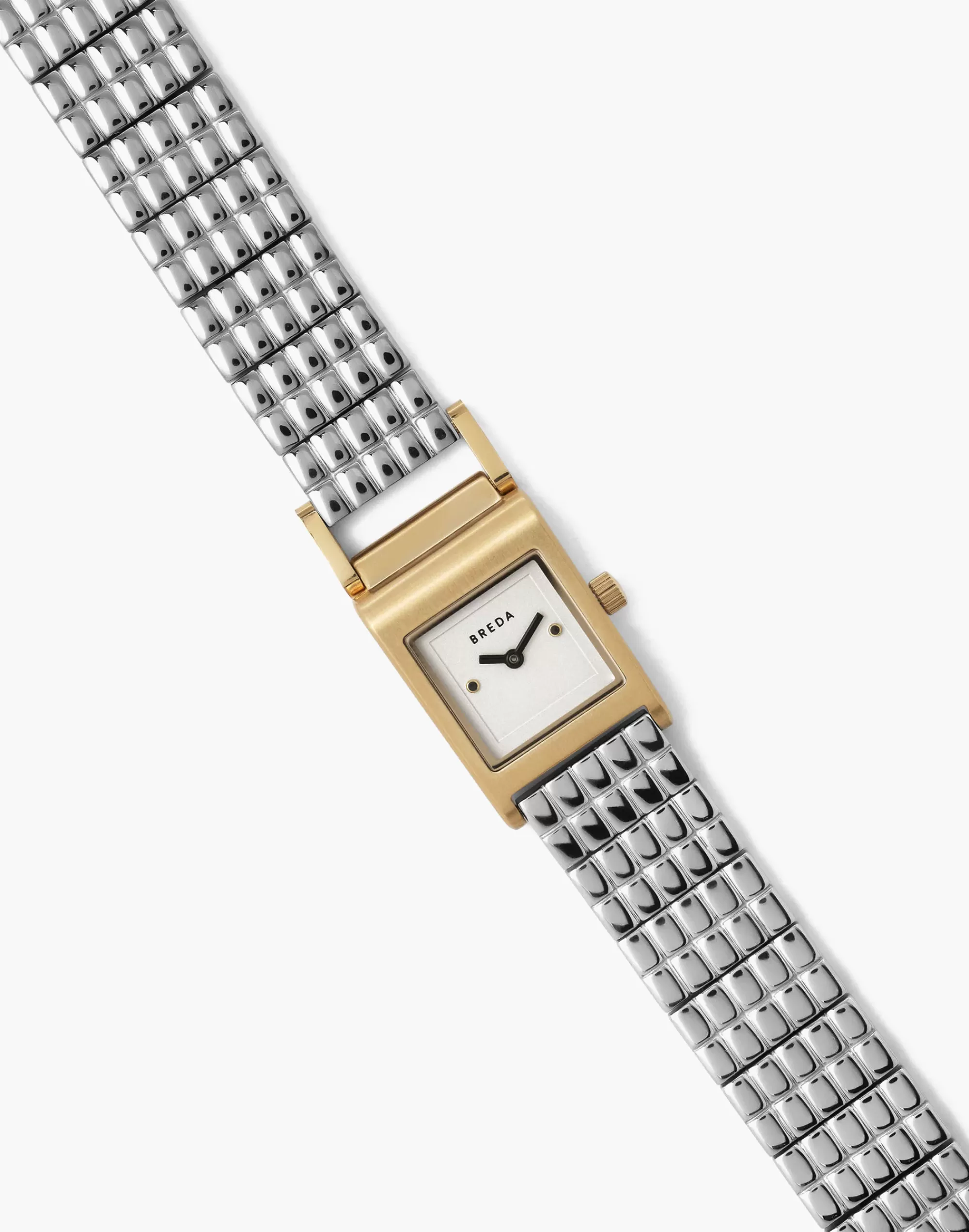 Madewell Watches>Breda Revel Gold And Stainless Steel Bracelet Watch Silver