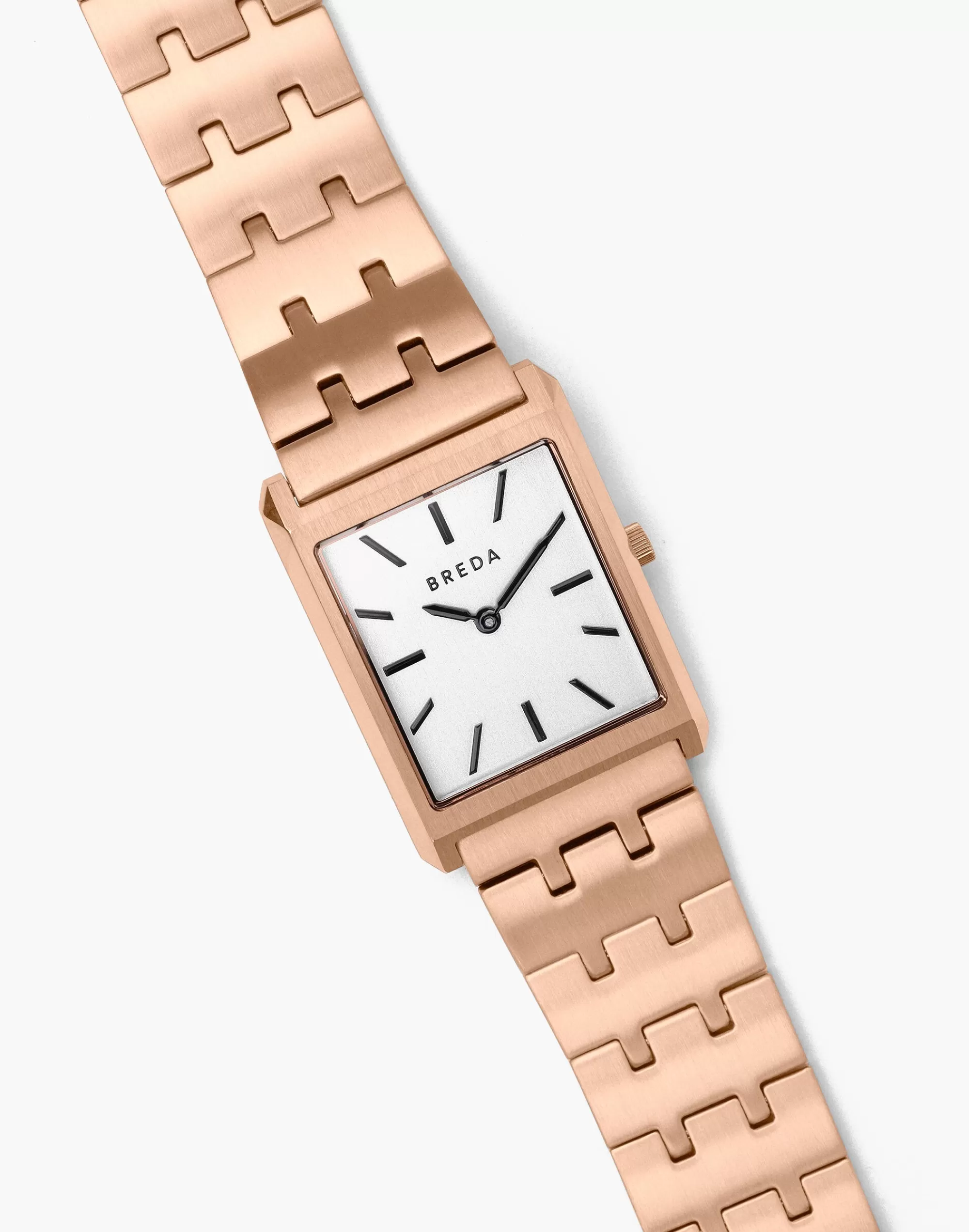 Madewell Watches>Breda Virgil And Metal Bracelet Watch Rose Gold