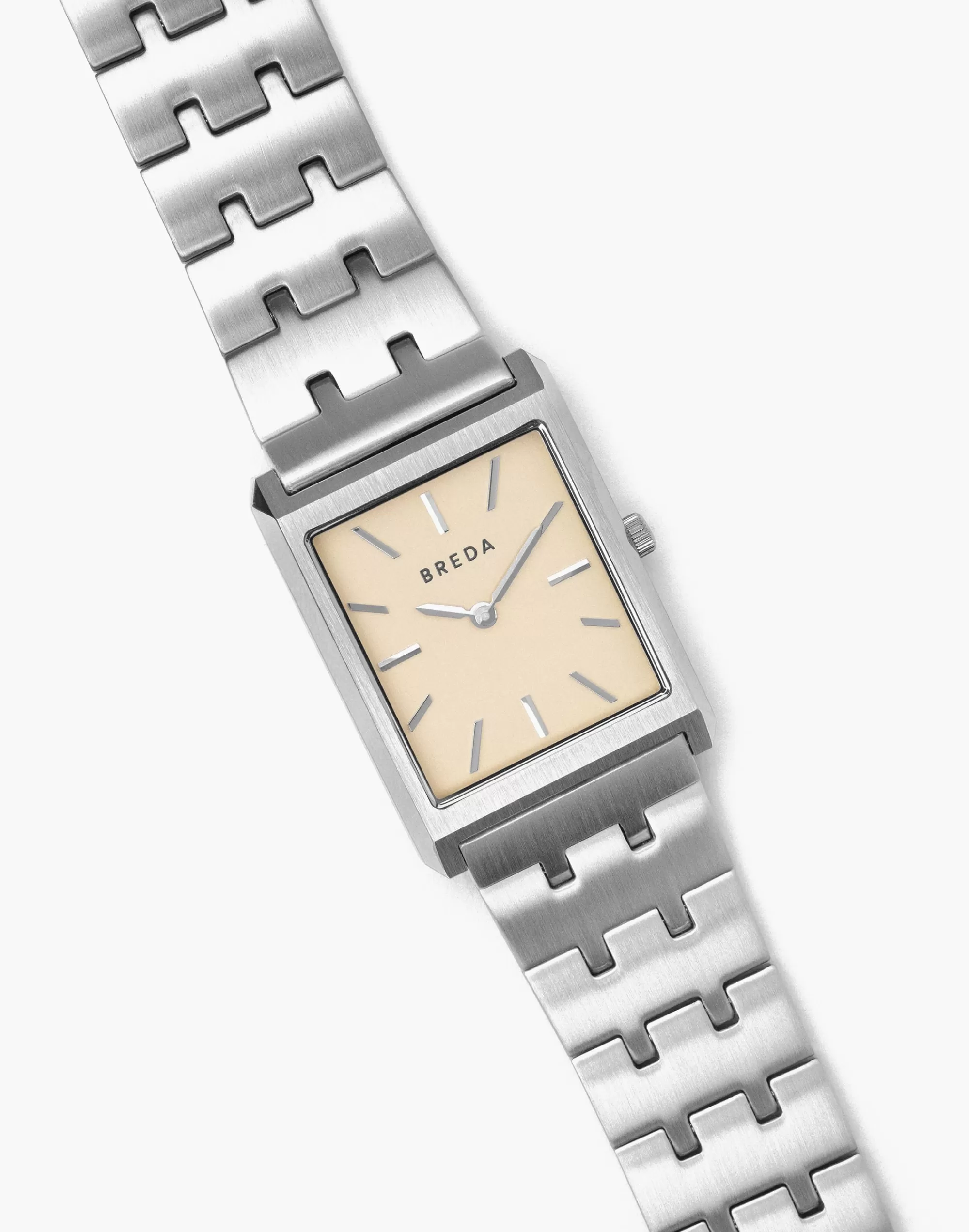 Madewell Watches>Breda Virgil Stainless Steel And Metal Bracelet Watch Silver