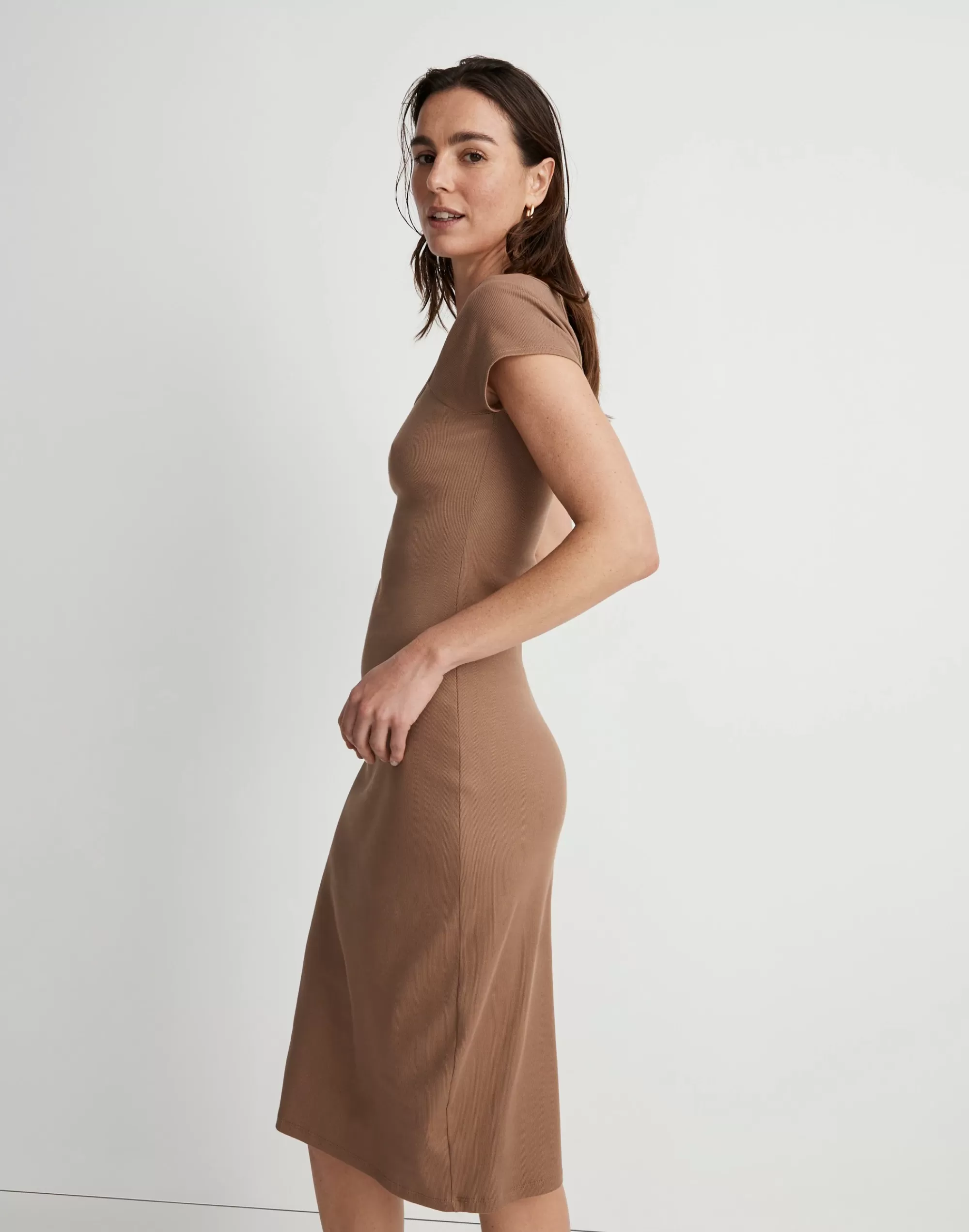 Madewell Dresses>Brightside Bodycon Midi Dress Stable