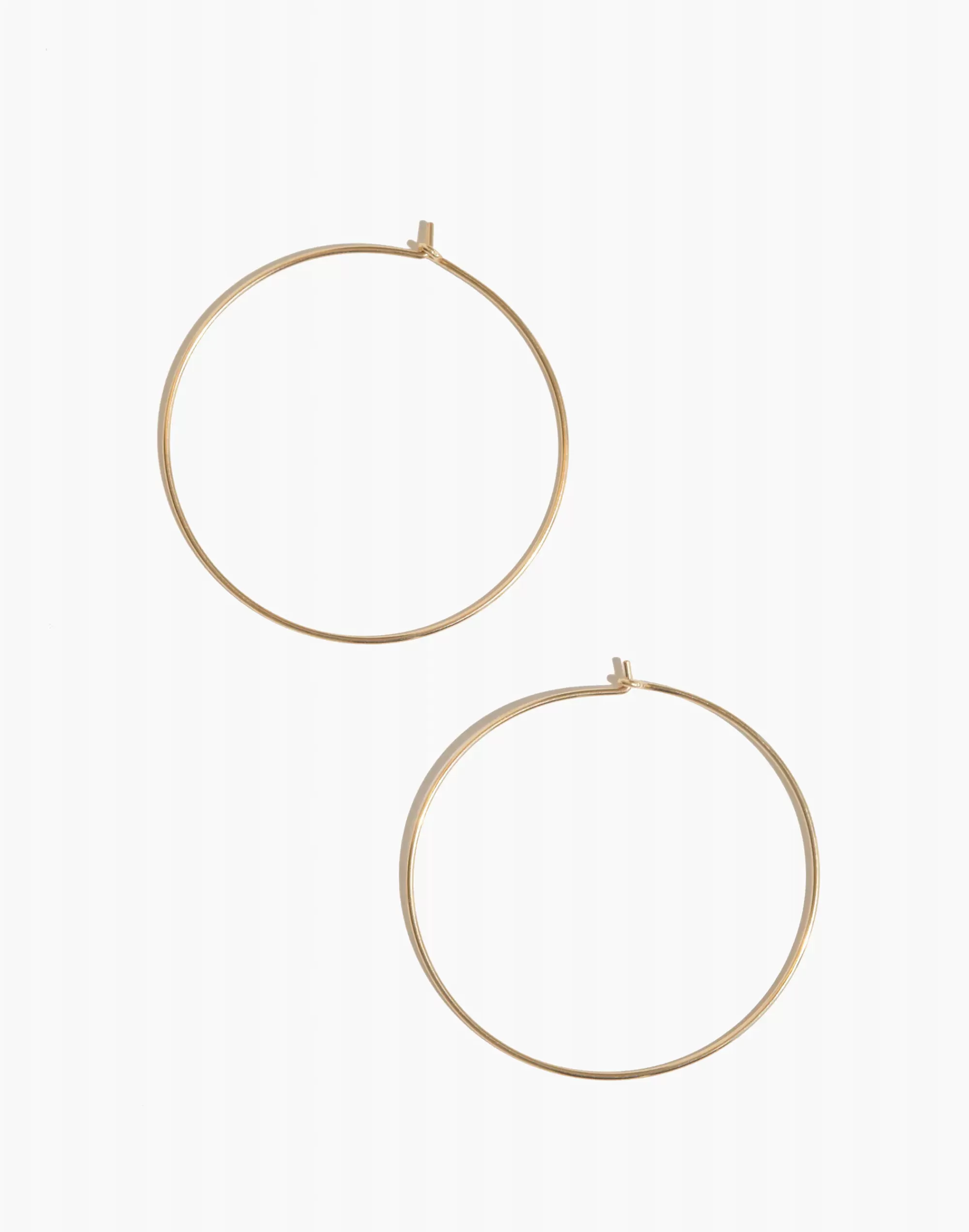 Madewell Earrings>Bychari Small Hoop Earrings Gold