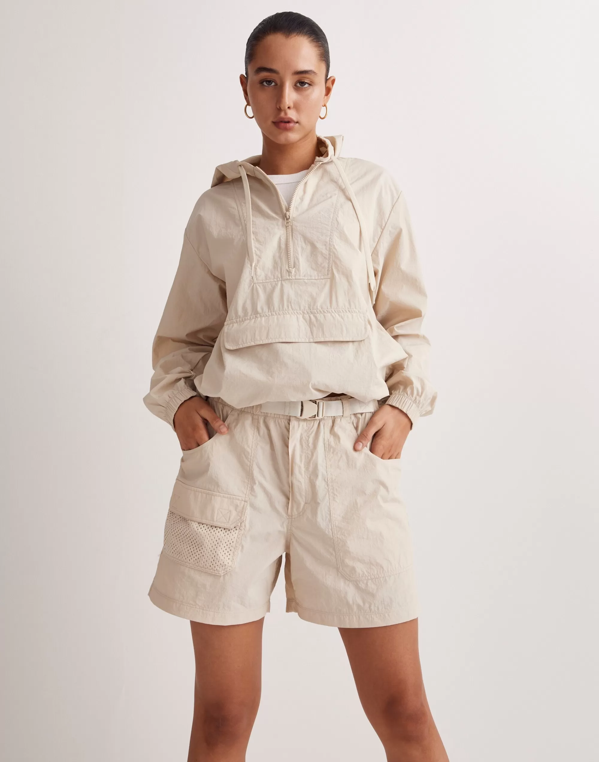 Madewell Activewear>Cargo Short Calcite