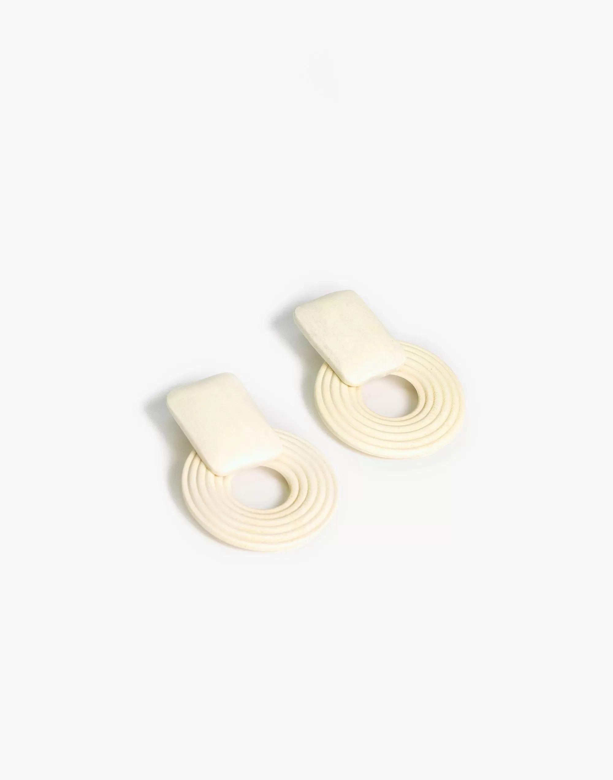 Madewell Earrings>Casa Clara Folly Ivory White