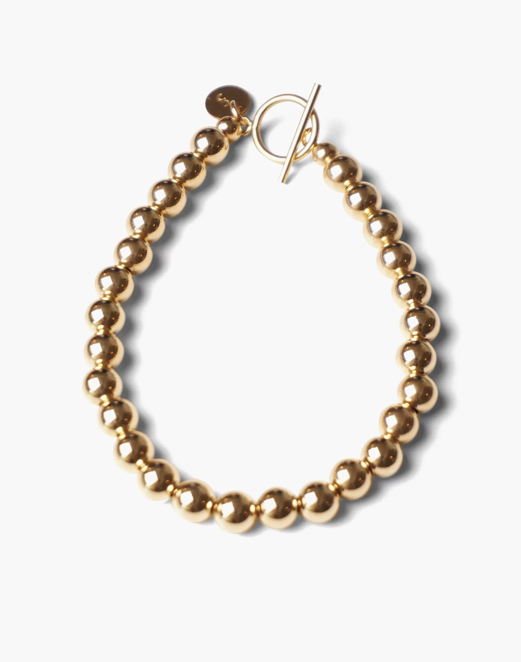 Madewell Bracelets>Charlotte Cauwe Studio Bead Bracelet In Gold