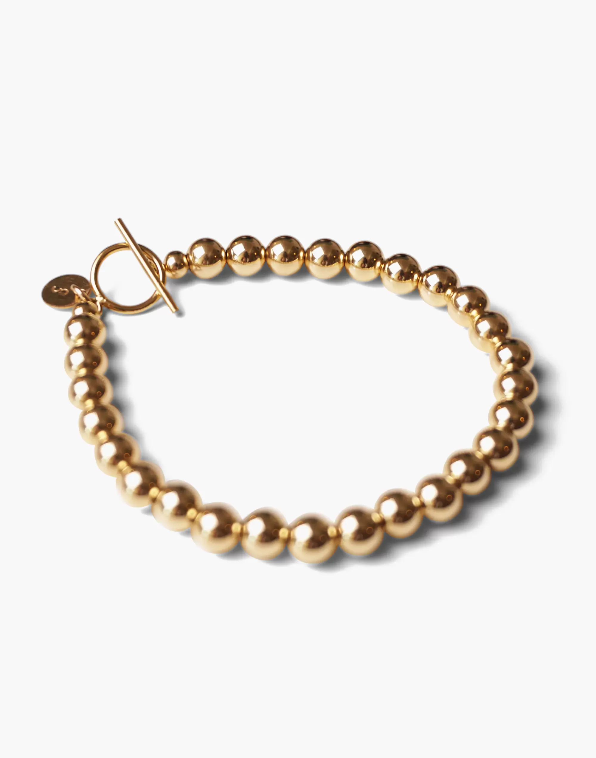 Madewell Bracelets>Charlotte Cauwe Studio Bead Bracelet In Gold