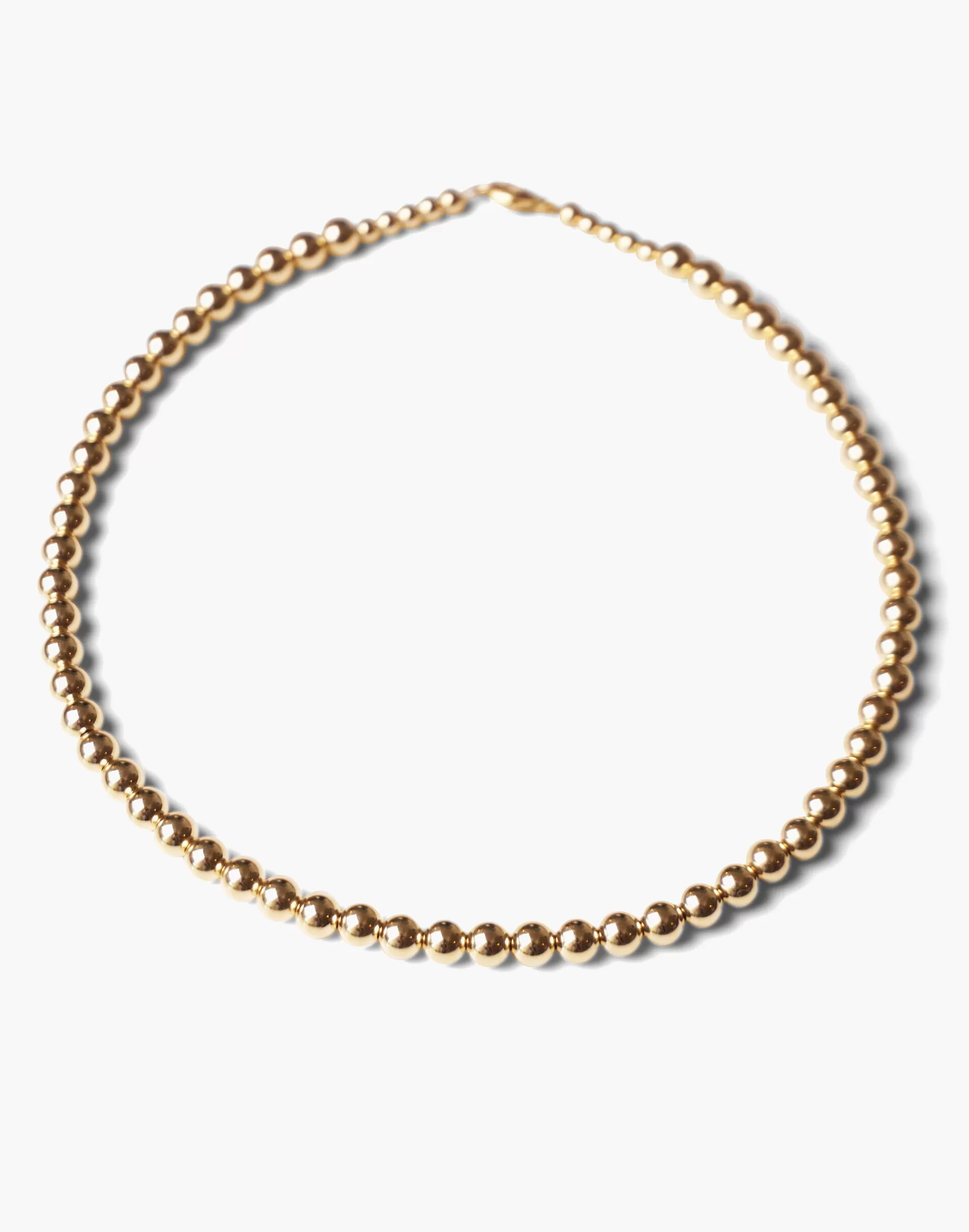 Madewell Necklaces>Charlotte Cauwe Studio Bead Necklace In Gold