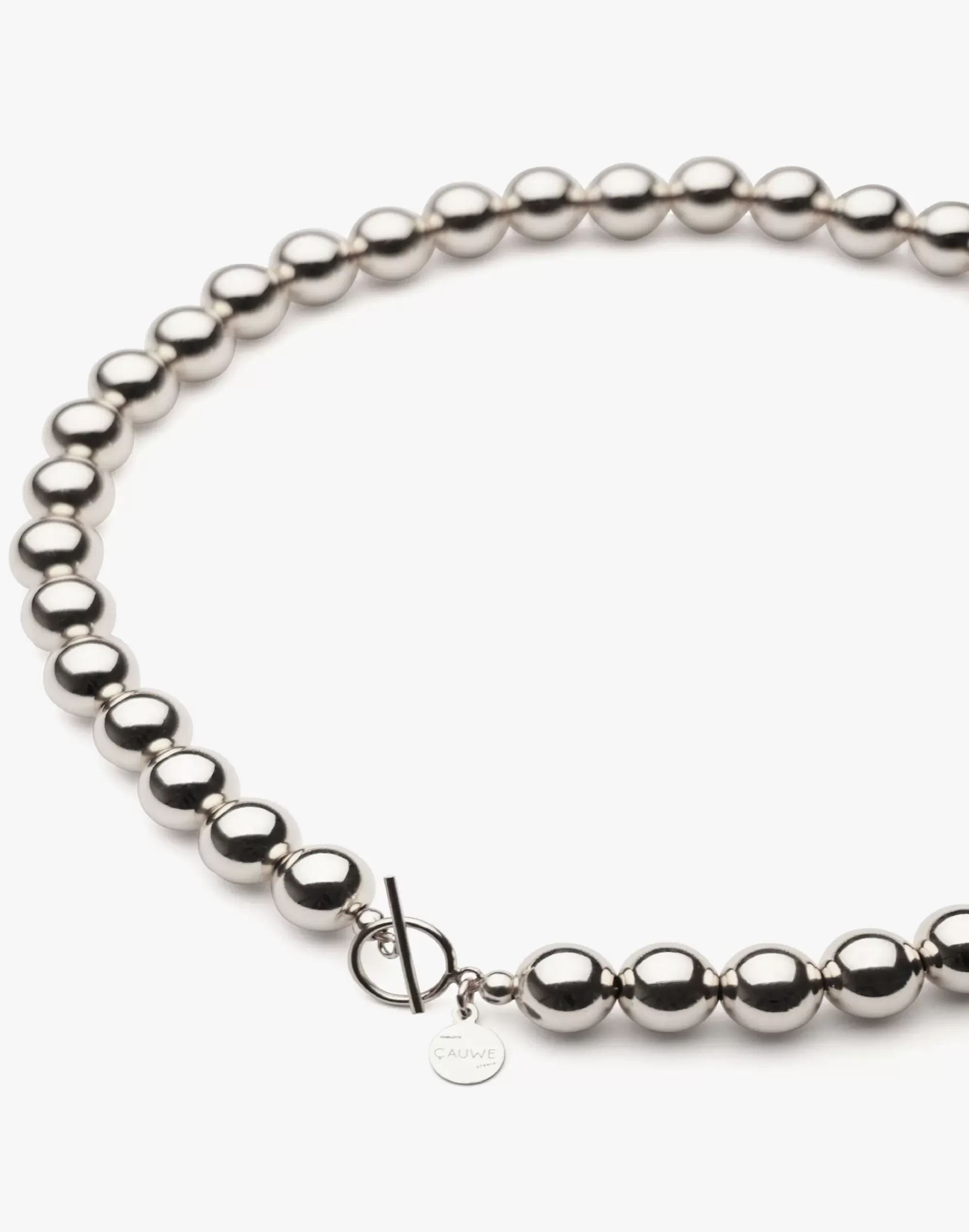 Madewell Necklaces>Charlotte Cauwe Studio Bead Necklace In Sterling 10Mm Silver