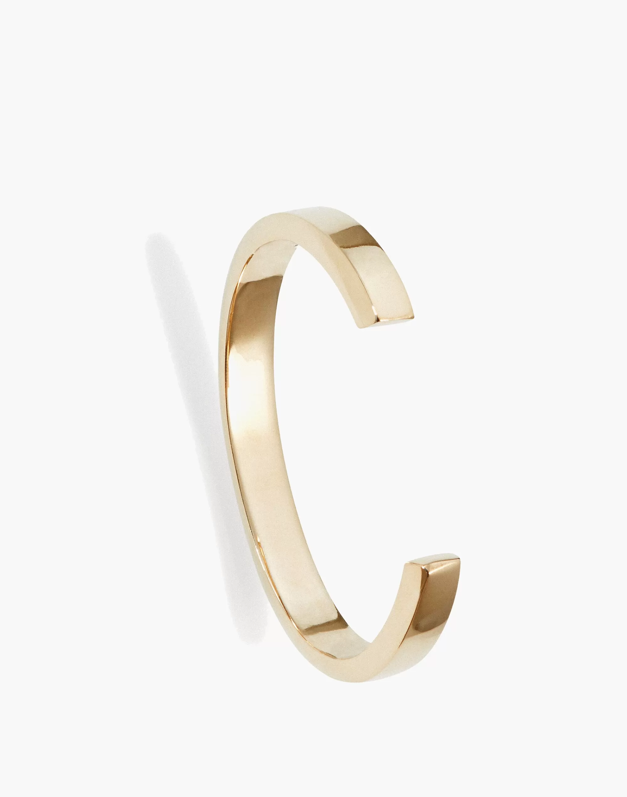 Madewell Bracelets>Charlotte Cauwe Studio Men's Brass Classic Cuff Bracelet Gold