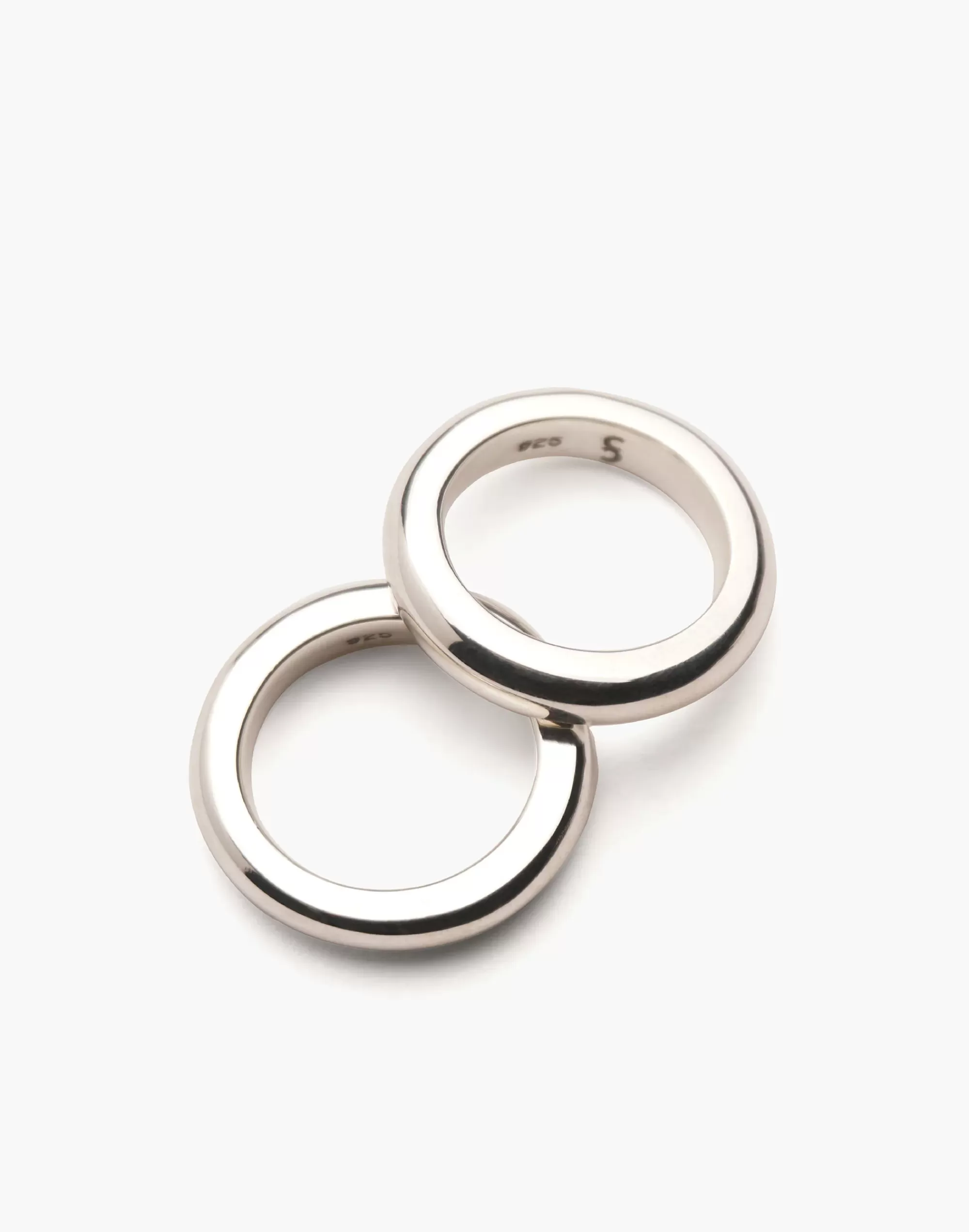 Madewell Rings>Charlotte Cauwe Studio Tube Ring Set In Sterling Silver