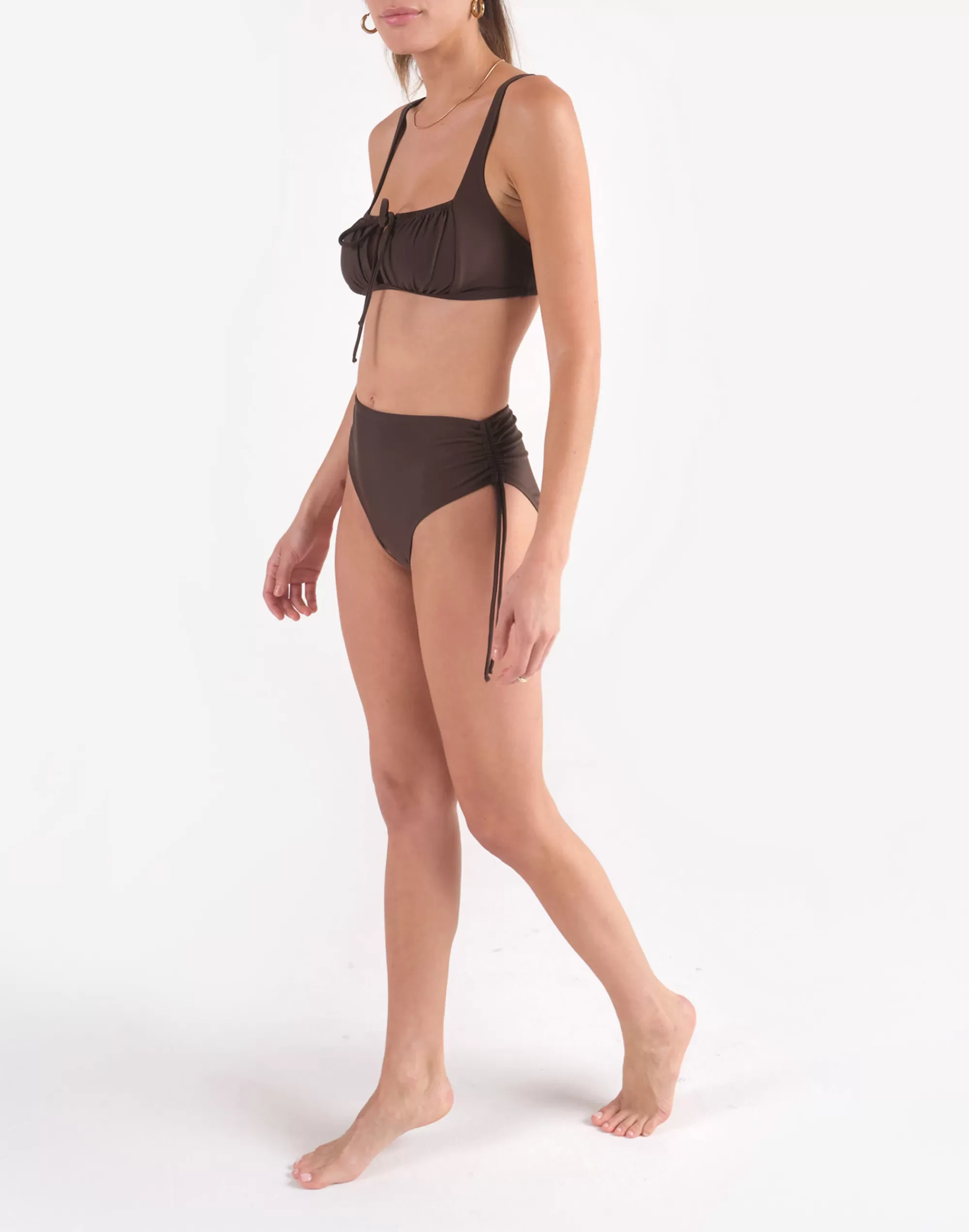 Madewell Swim>Chemise Bra Brown