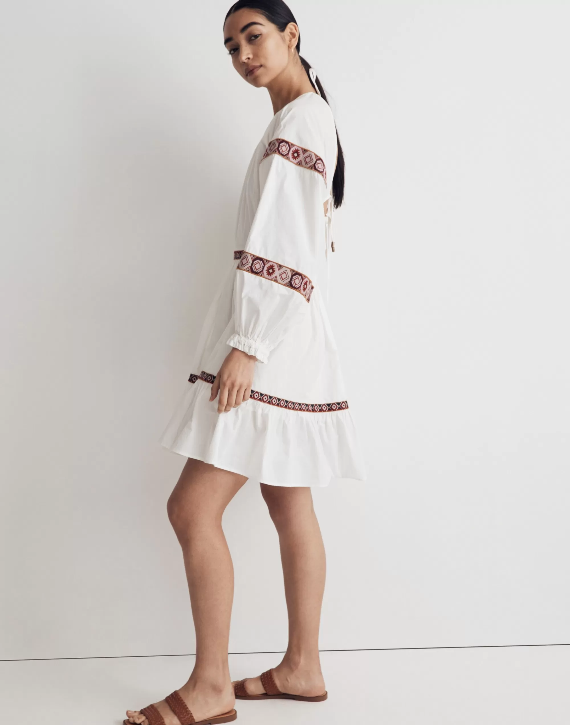 Madewell Dresses>Chufy Hari Mini Dress Deena Solid White