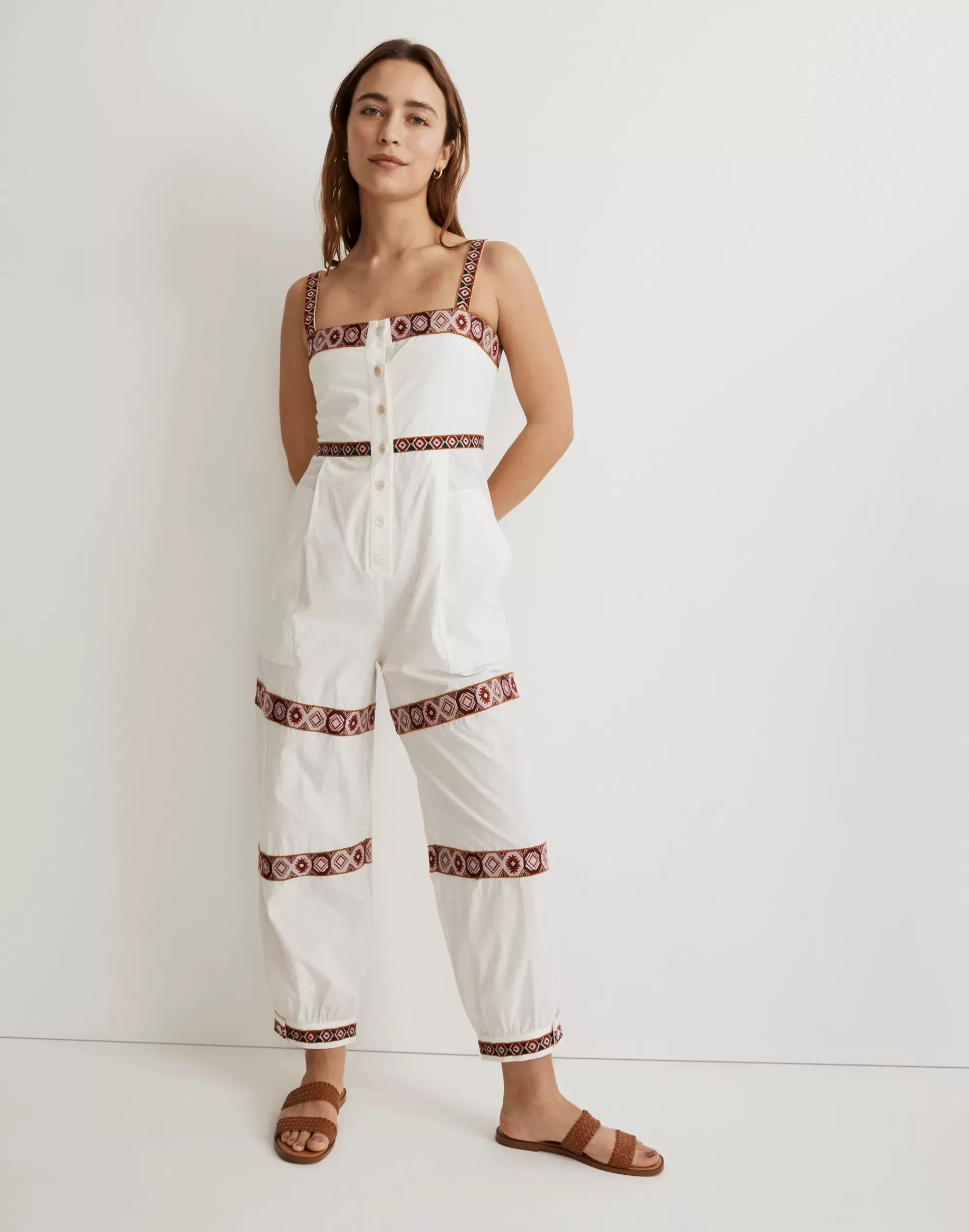 Madewell Dresses>Chufy Peter Jumpsuit Deena Solid White