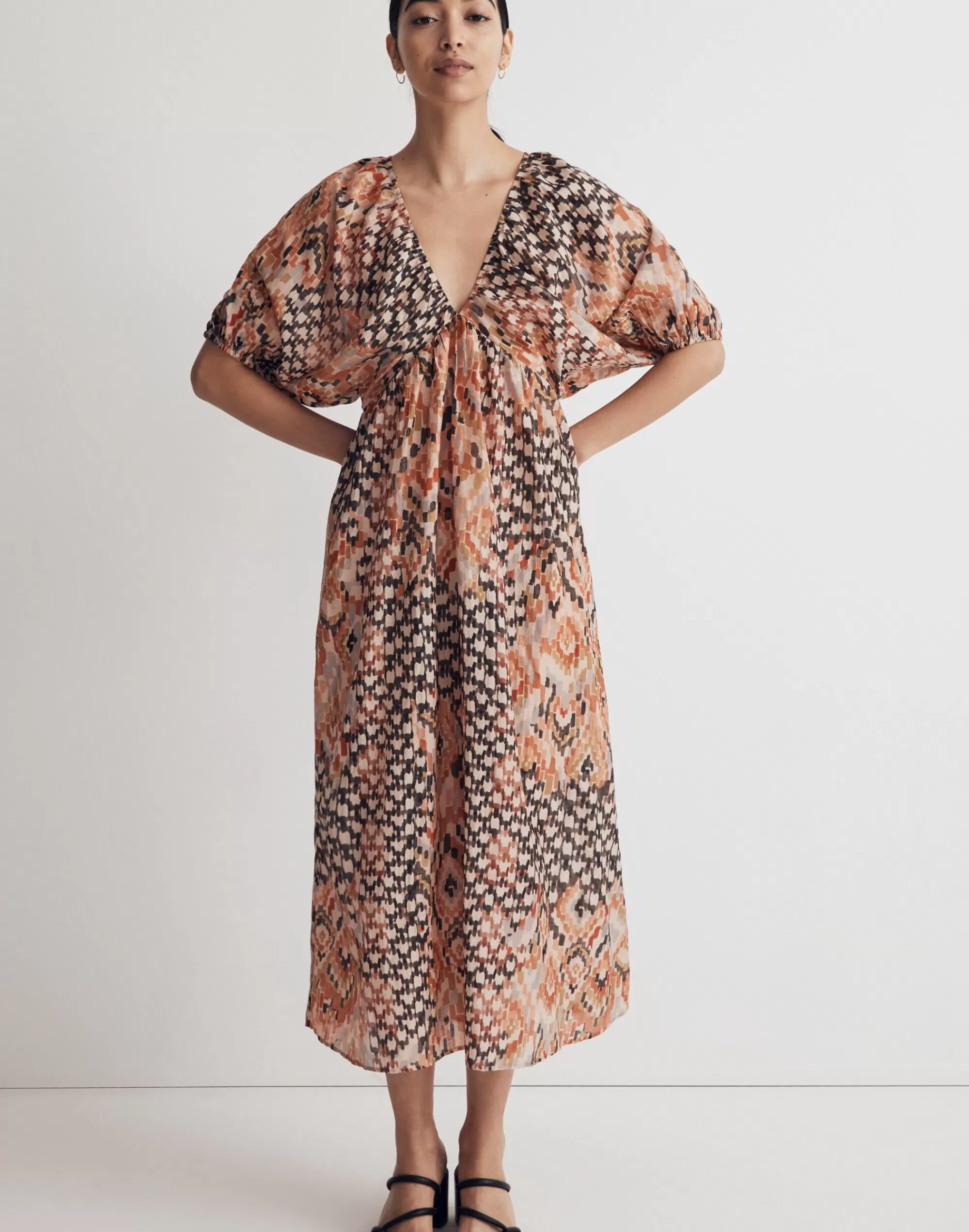 Madewell Dresses>Chufy Tosh Maxi Dress Haral Brown