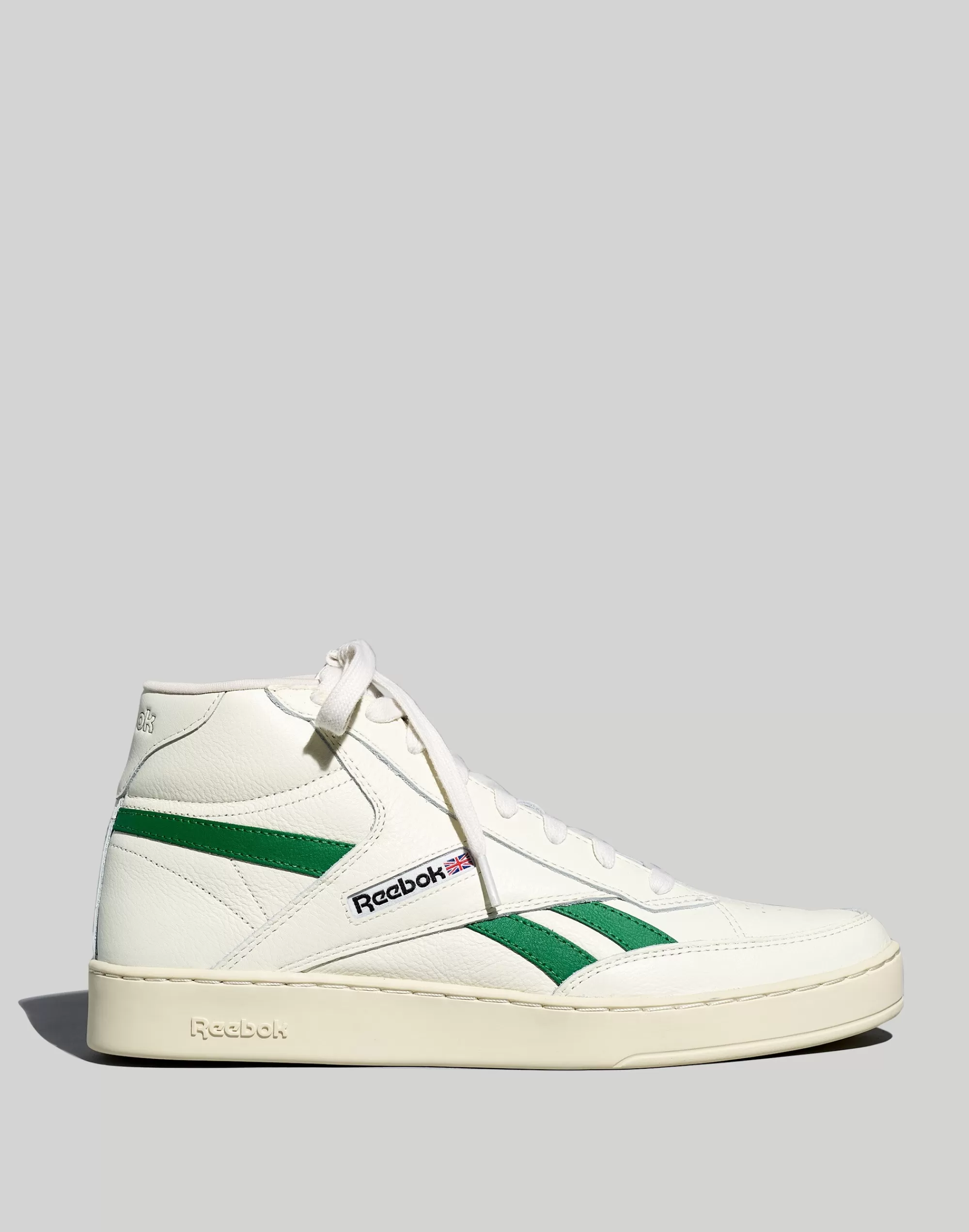 Madewell Sneakers>Club C Form Hi Sneakers Chalk/Glen Green