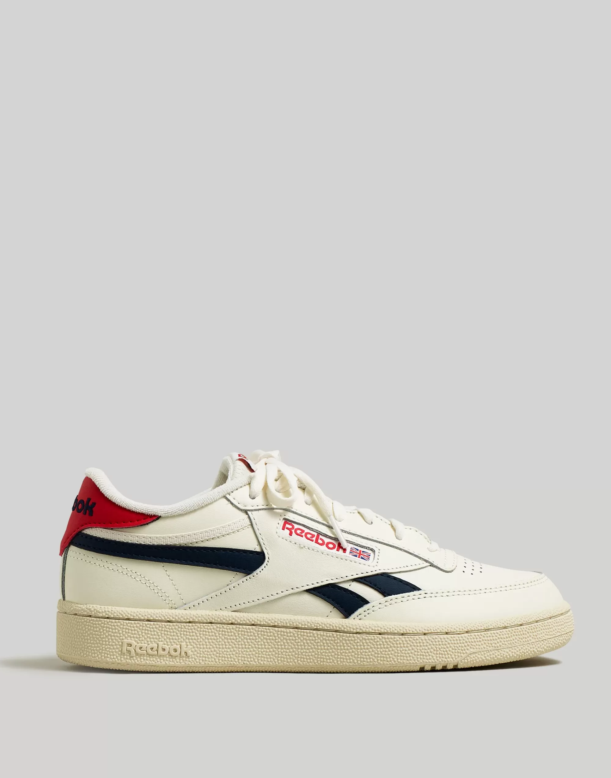 Madewell Sneakers>Club C Revenge Sneakers Chalk/Navy/Red