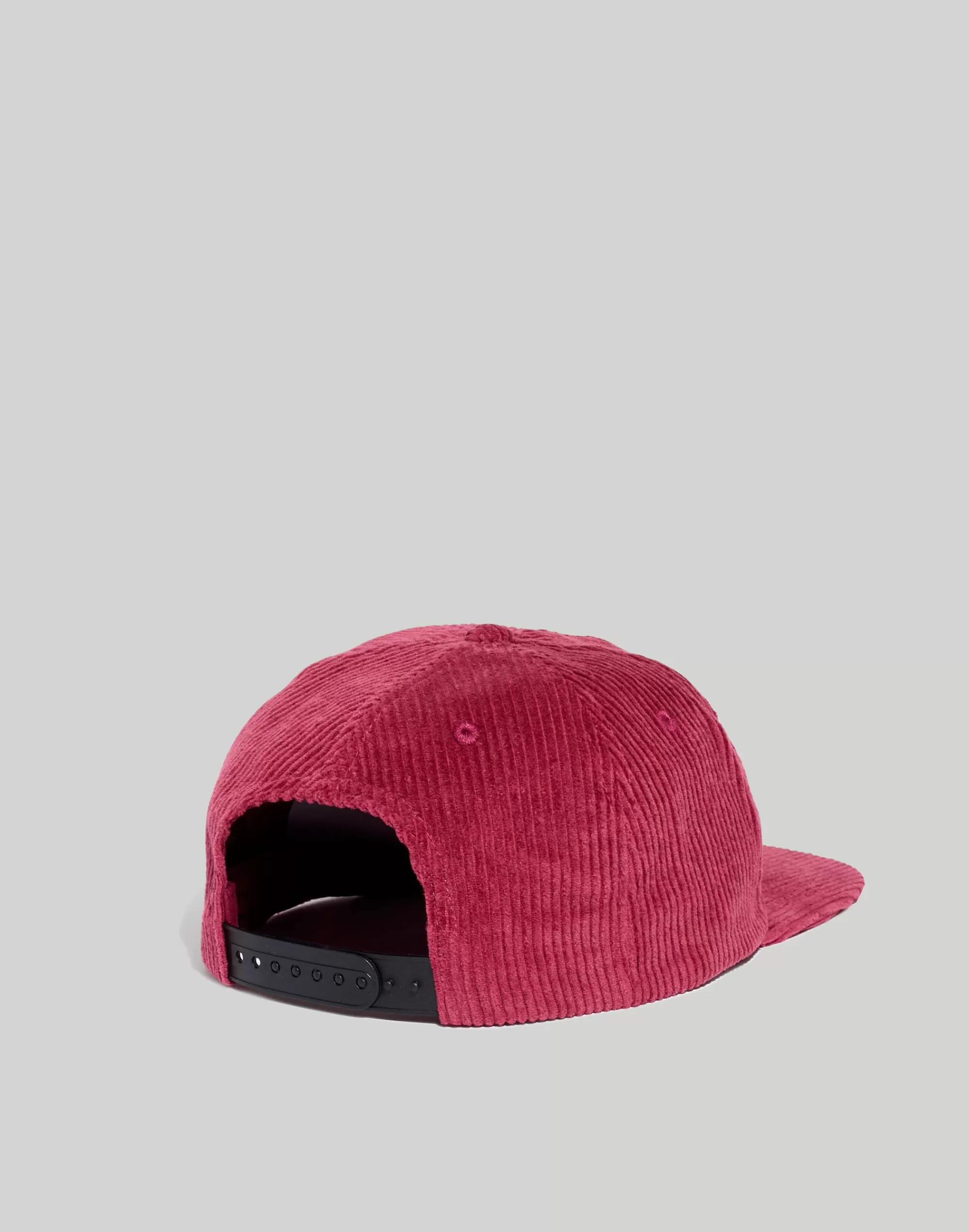 Madewell Hats>Corduroy Trucker Hat Dark Merlot