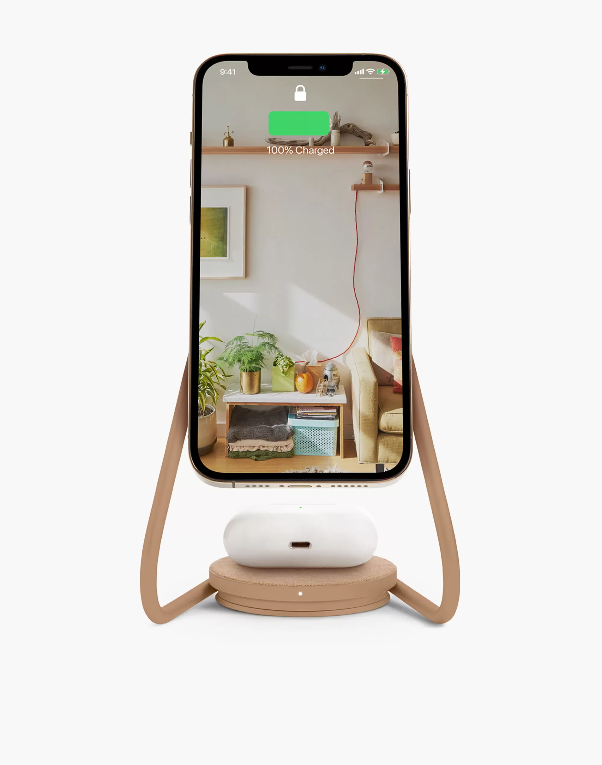 Madewell Home>Courant Mag:2 Essentials Magnetic Charging Stand Camel