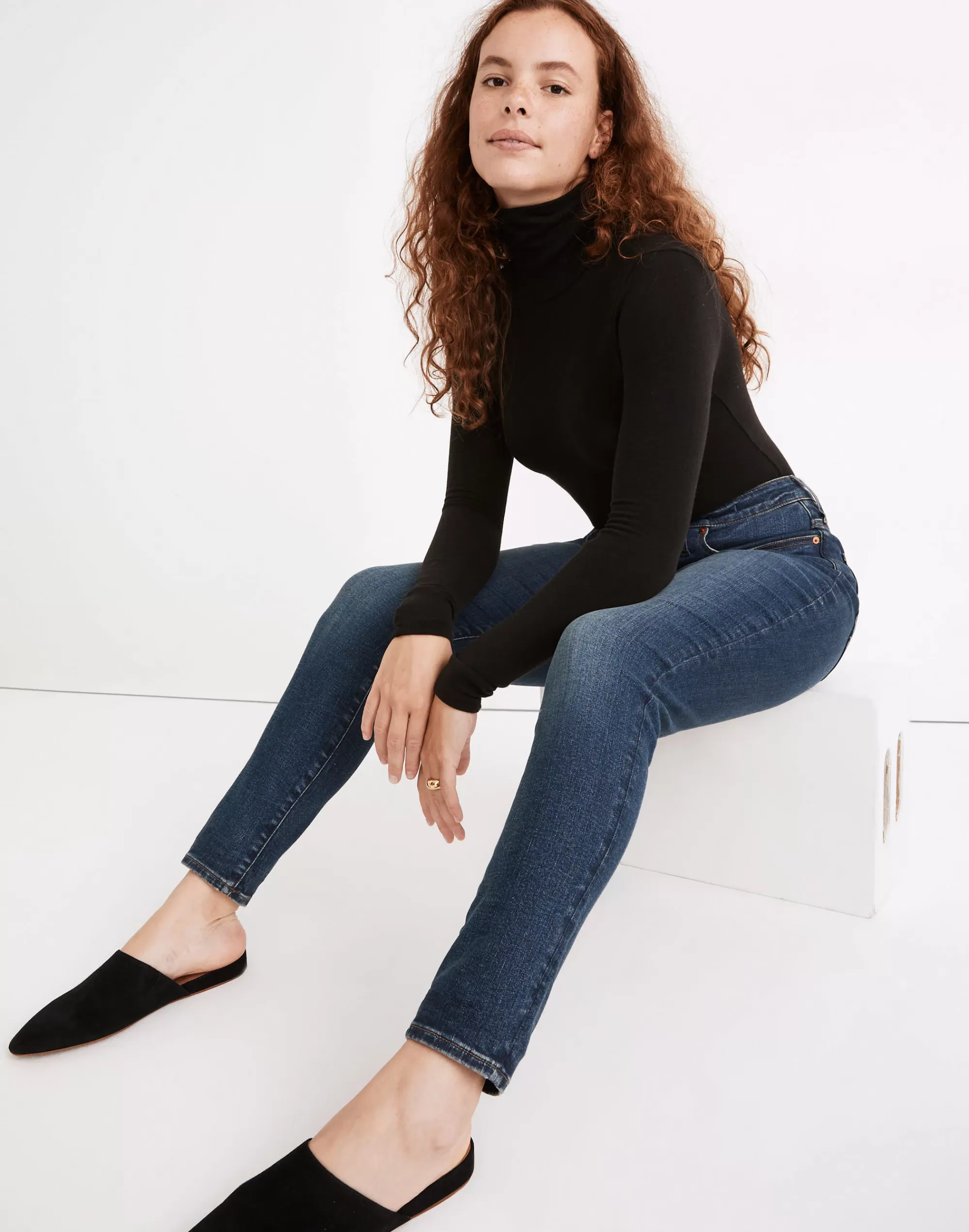 Madewell Jeans>Curvy High-Rise Skinny Jeans In Lanette Wash