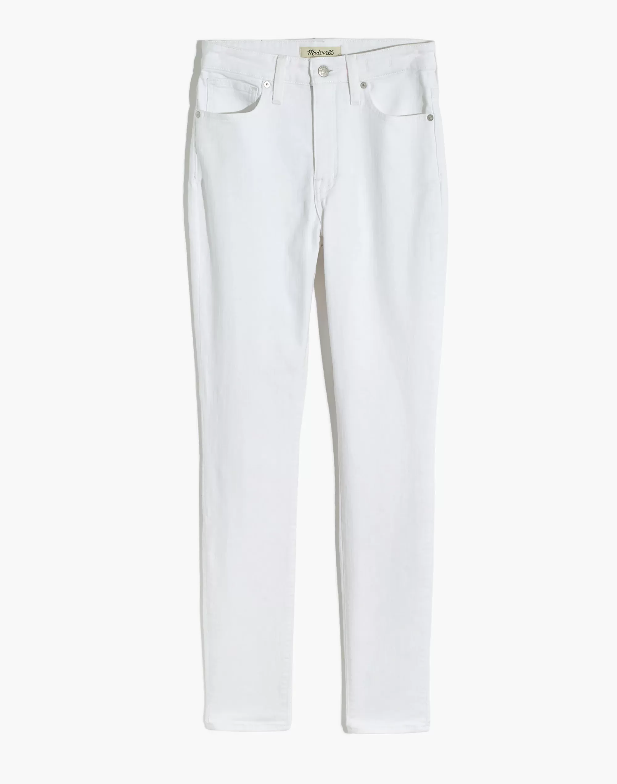 Madewell Skinny Jeans>Curvy High-Rise Skinny Jeans In Pure White