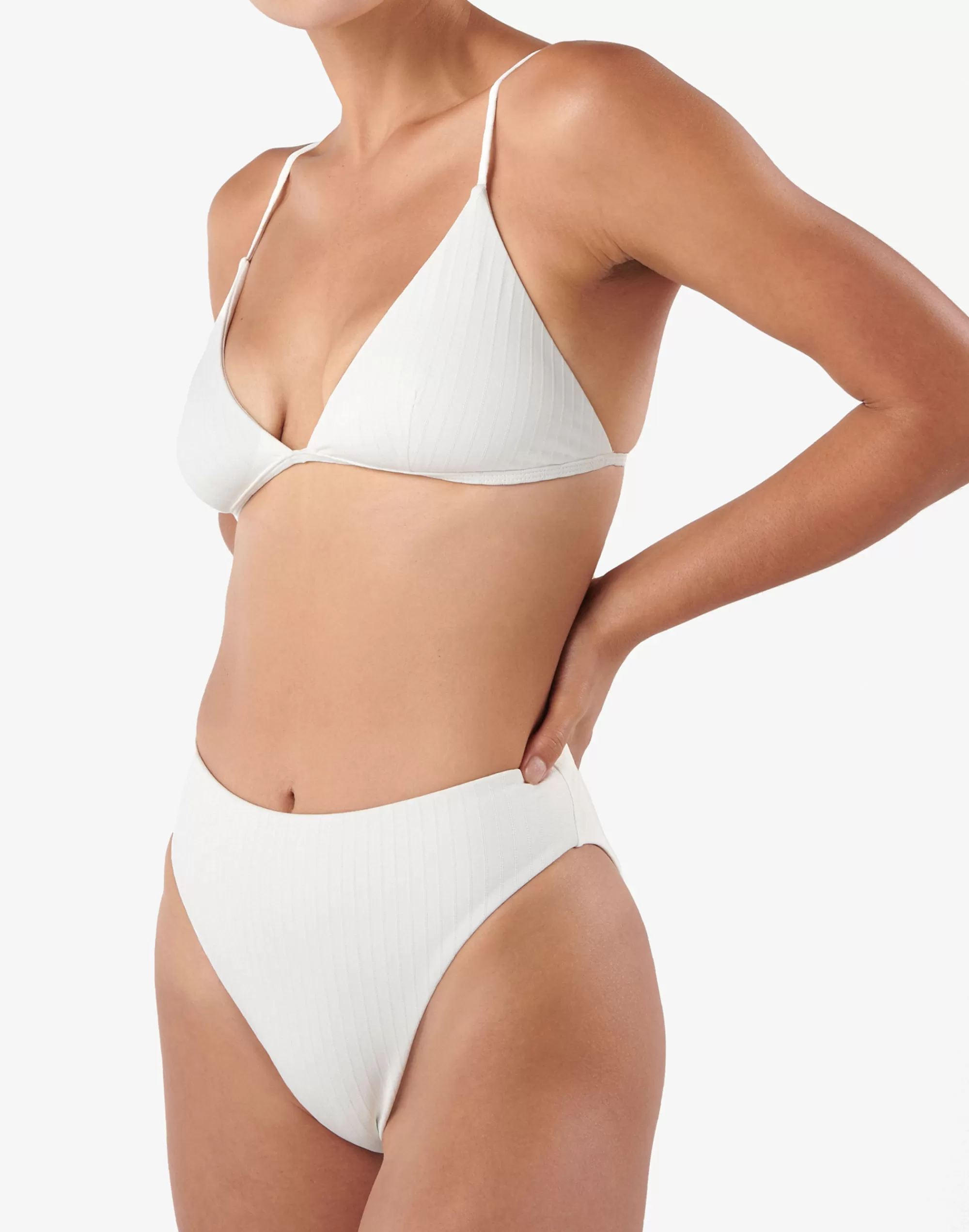 Madewell Swim>Dead Sea Bikini Bottom White