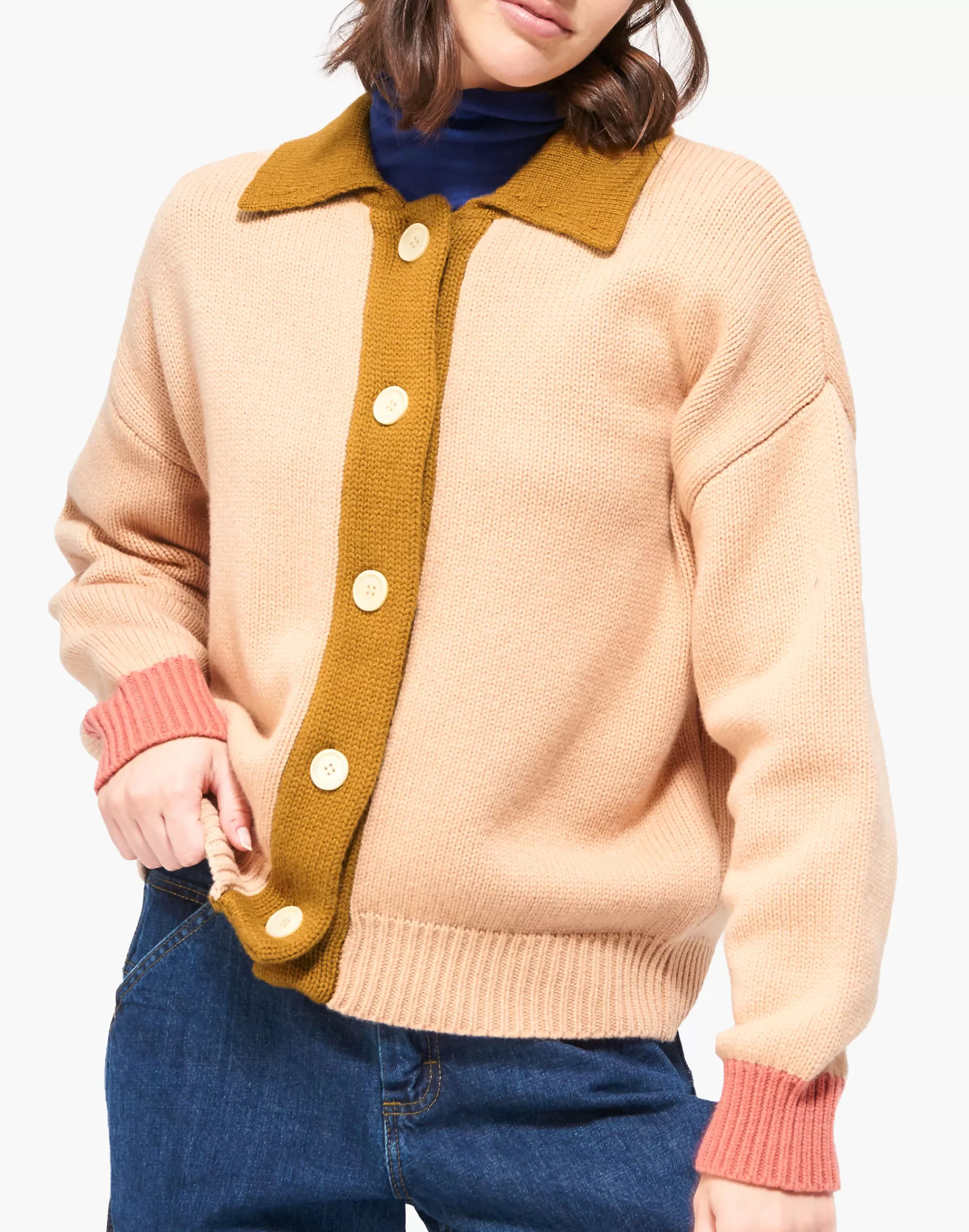 Madewell Sweaters>Demy By Demylee Mairi Cardigan Fawn