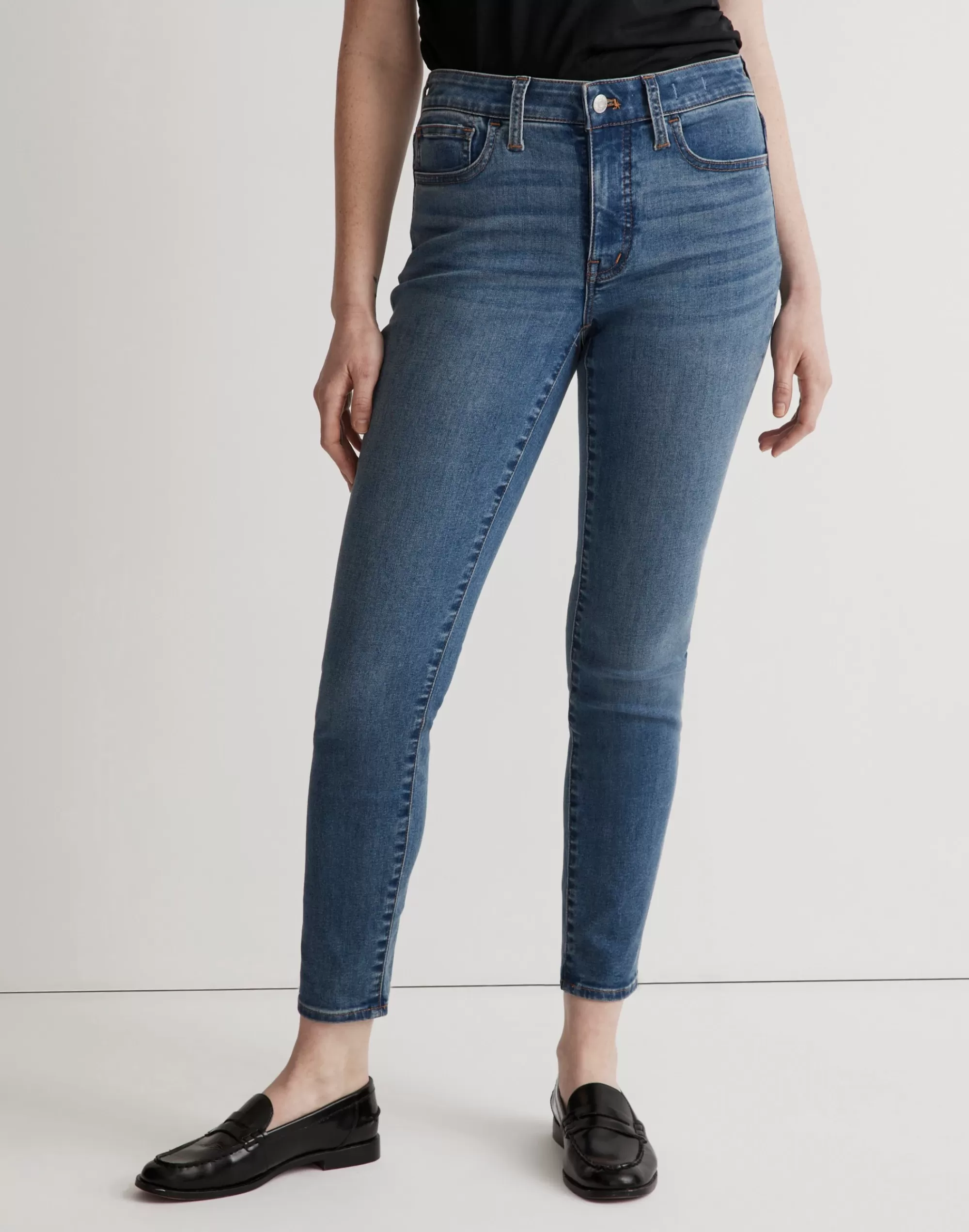 Madewell Curvy Jeans>Denim Hastings Wash