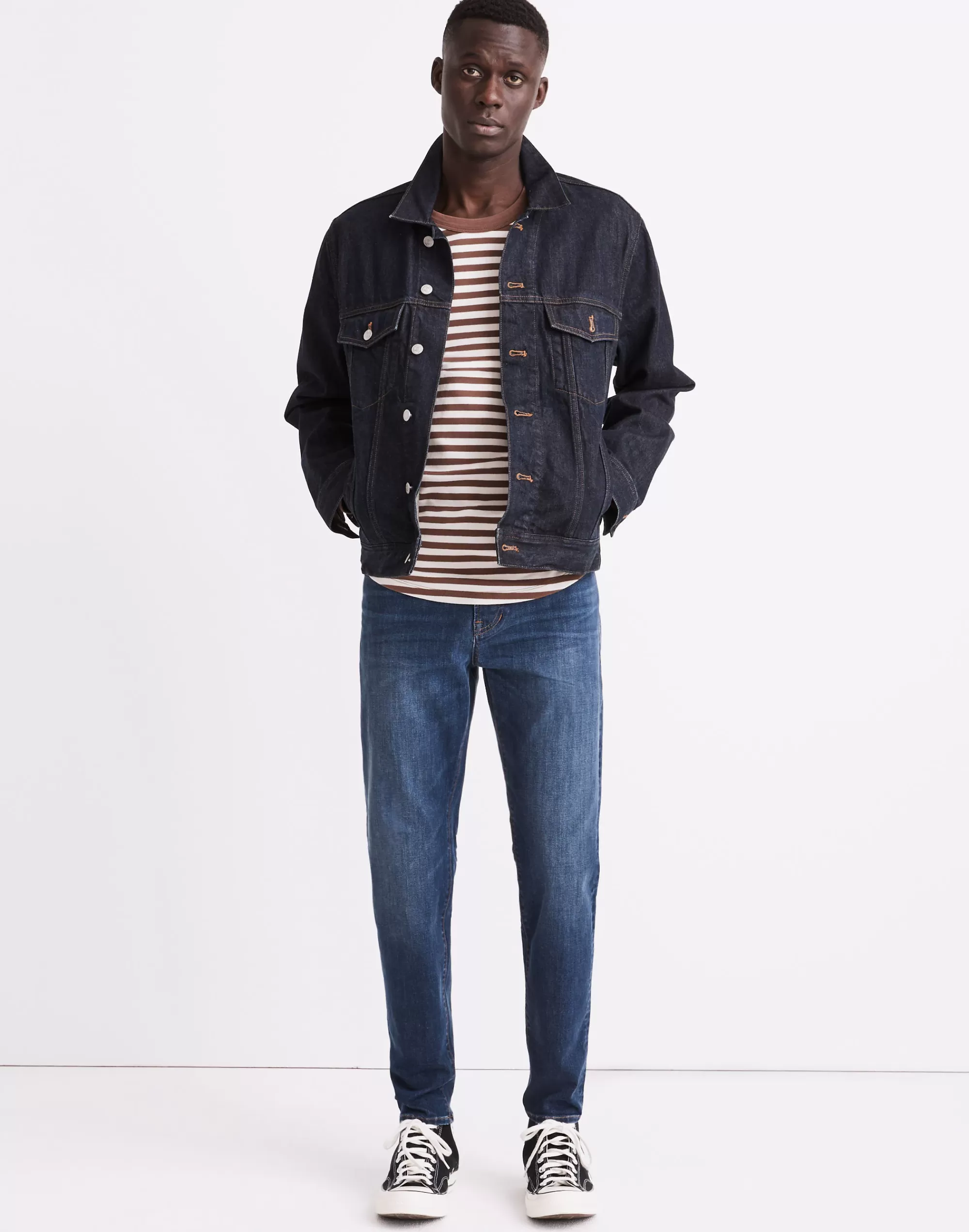 Madewell Relaxed Taper Jeans>Denim Edition Leeward Wash