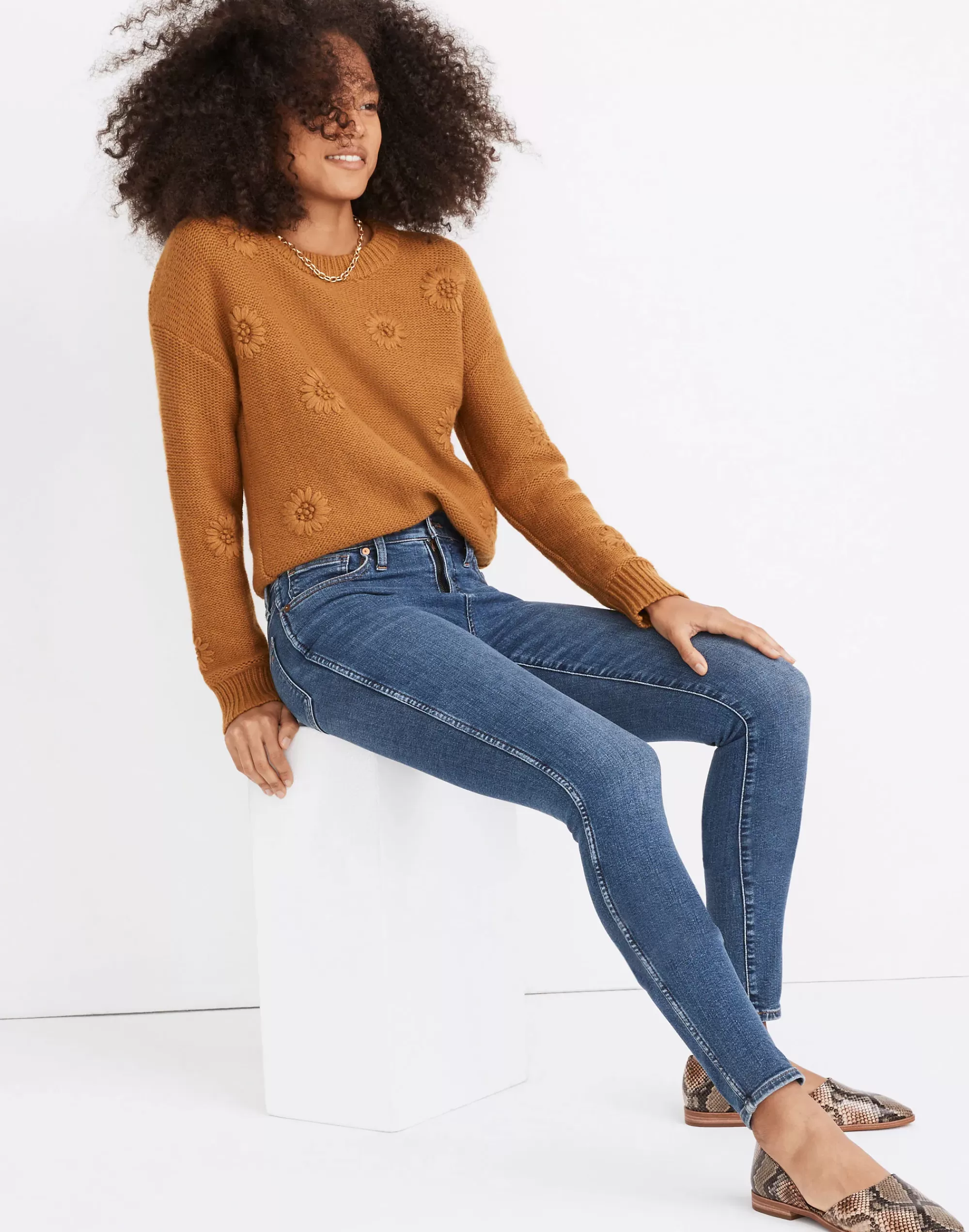 Madewell Skinny Jeans>Denim Edition Wendover Wash