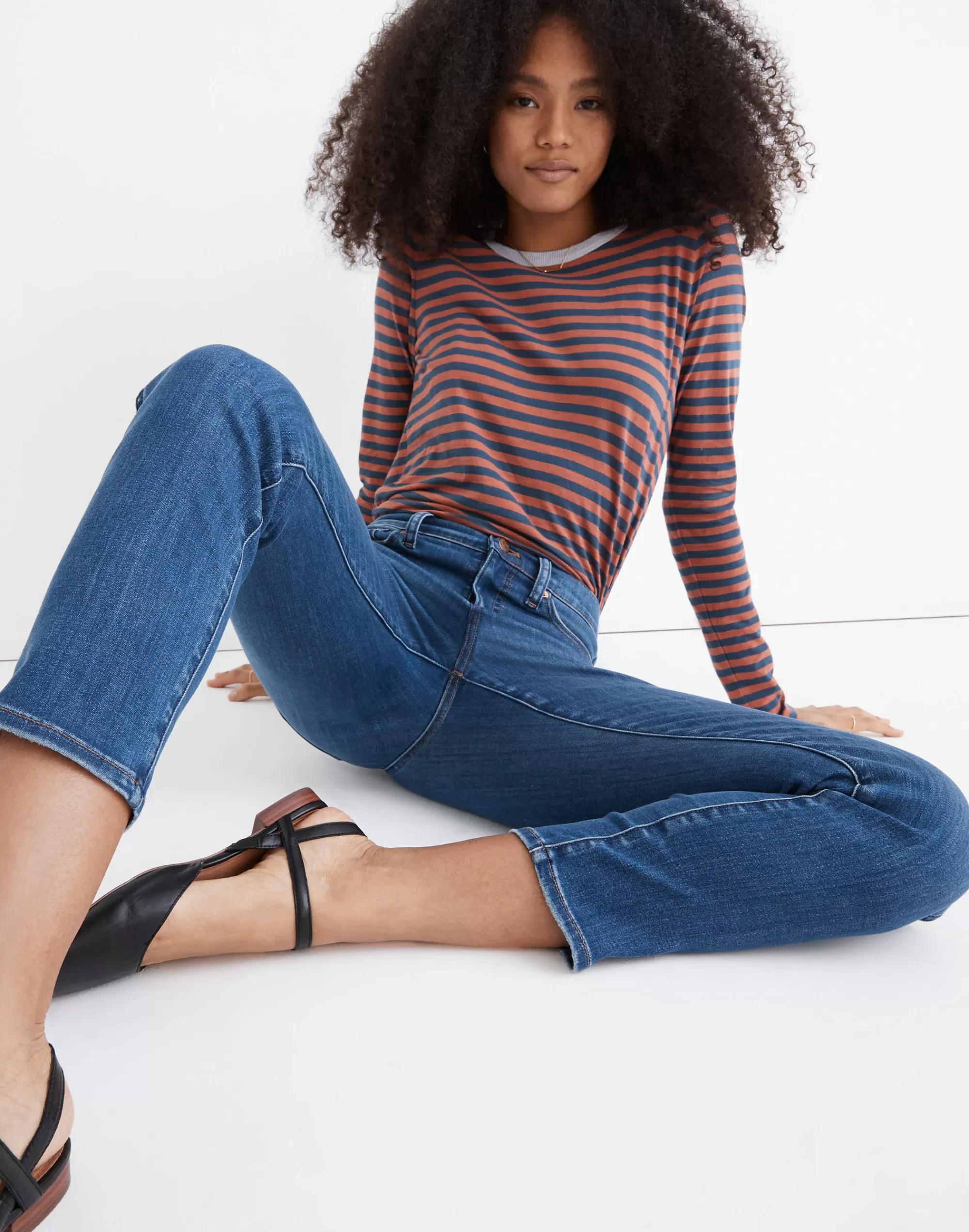 Madewell Straight-Leg Jeans>Denim Edition Leman Wash