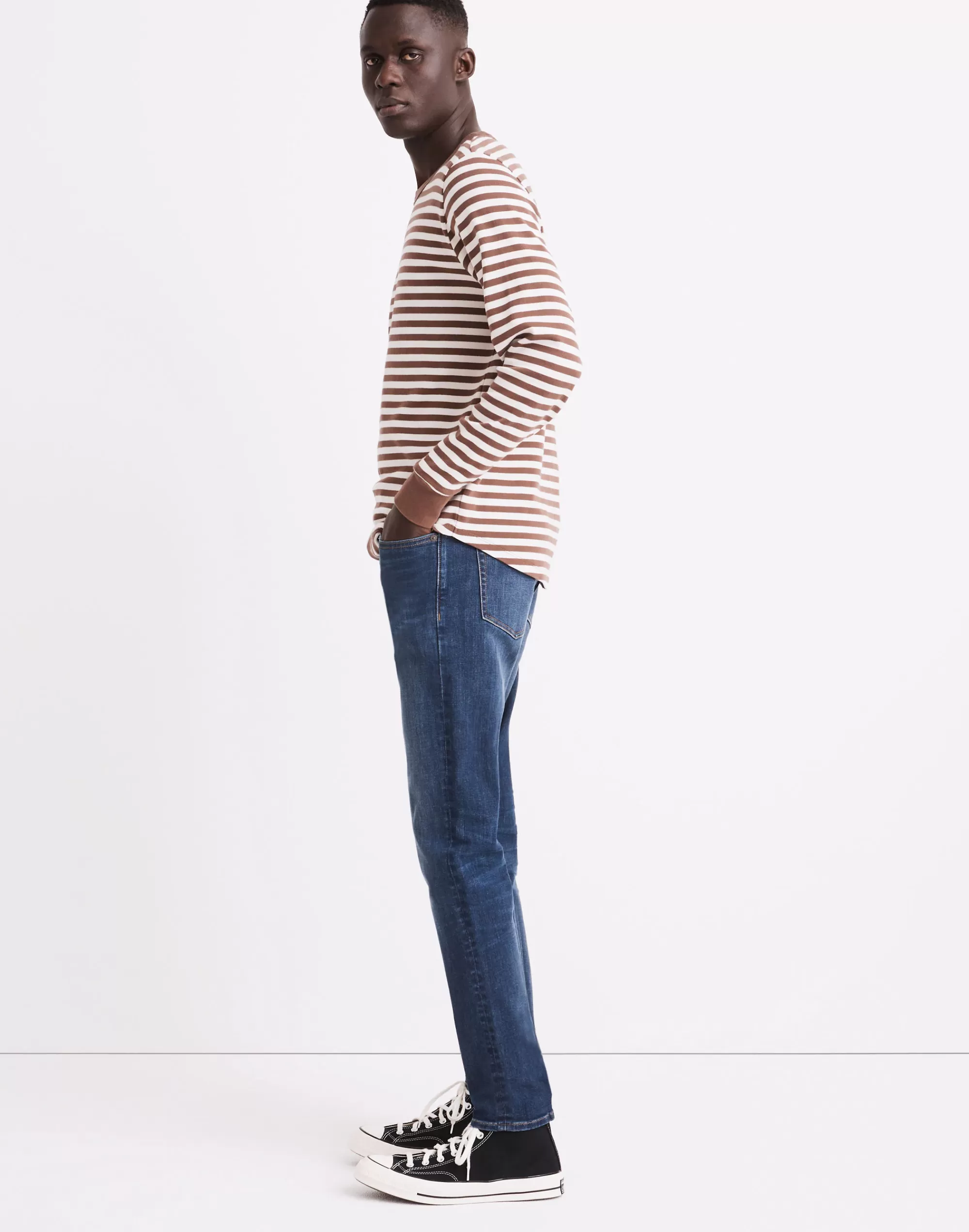 Madewell Relaxed Taper Jeans>Denim Edition Leeward Wash