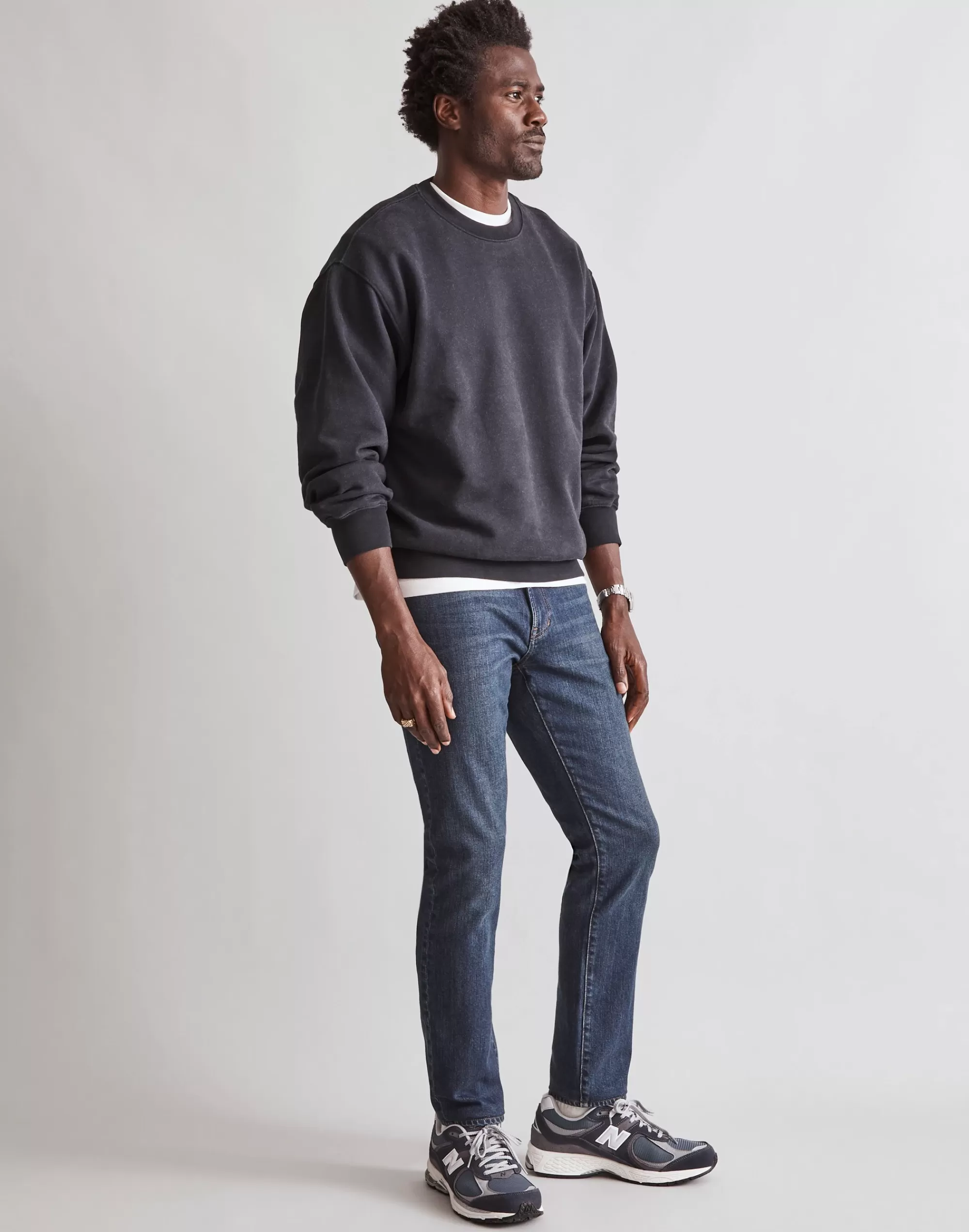 Madewell Athletic Slim Jeans>Denim Edition Leeward Wash