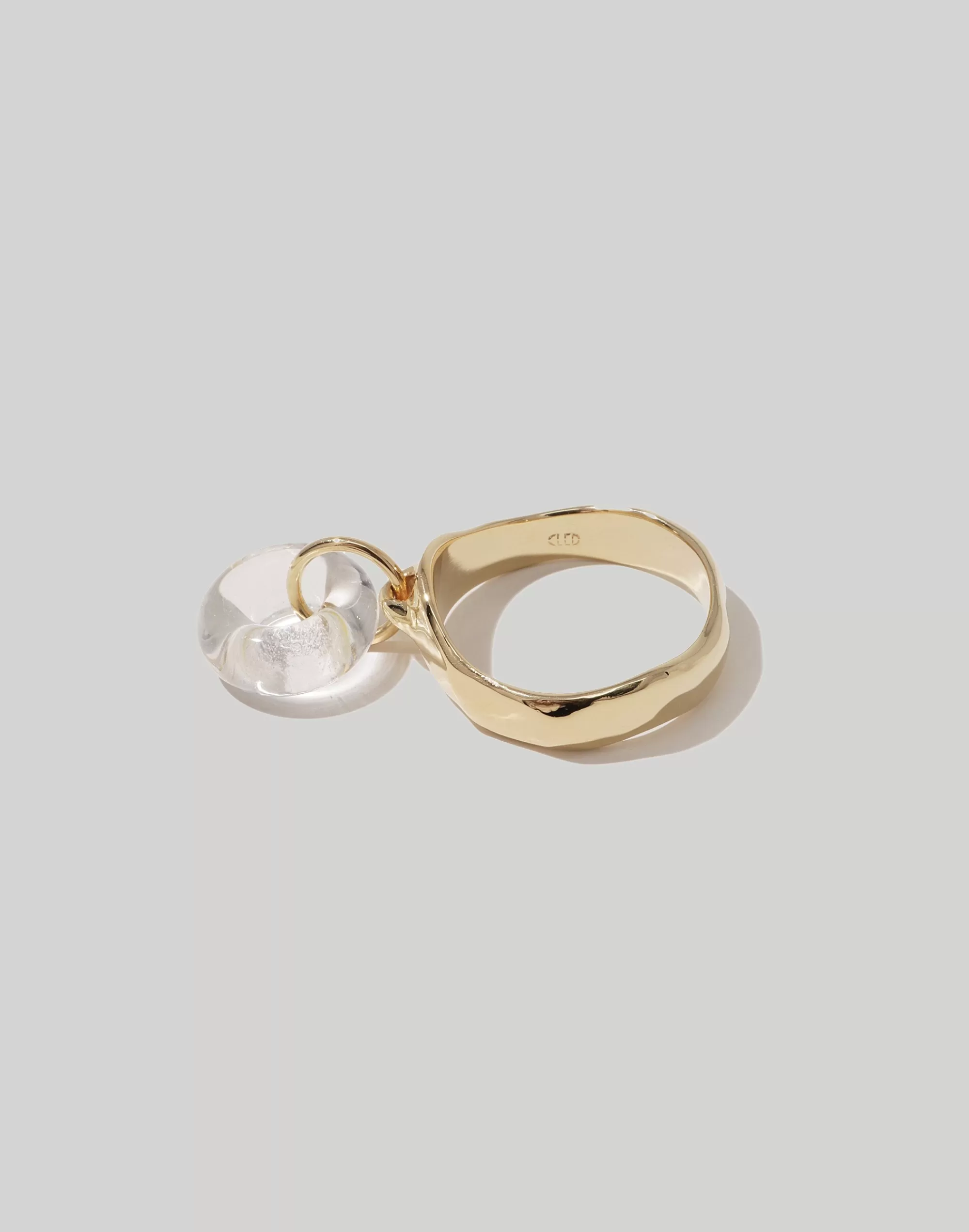 Madewell Rings>Donut Dangling Ring One Color