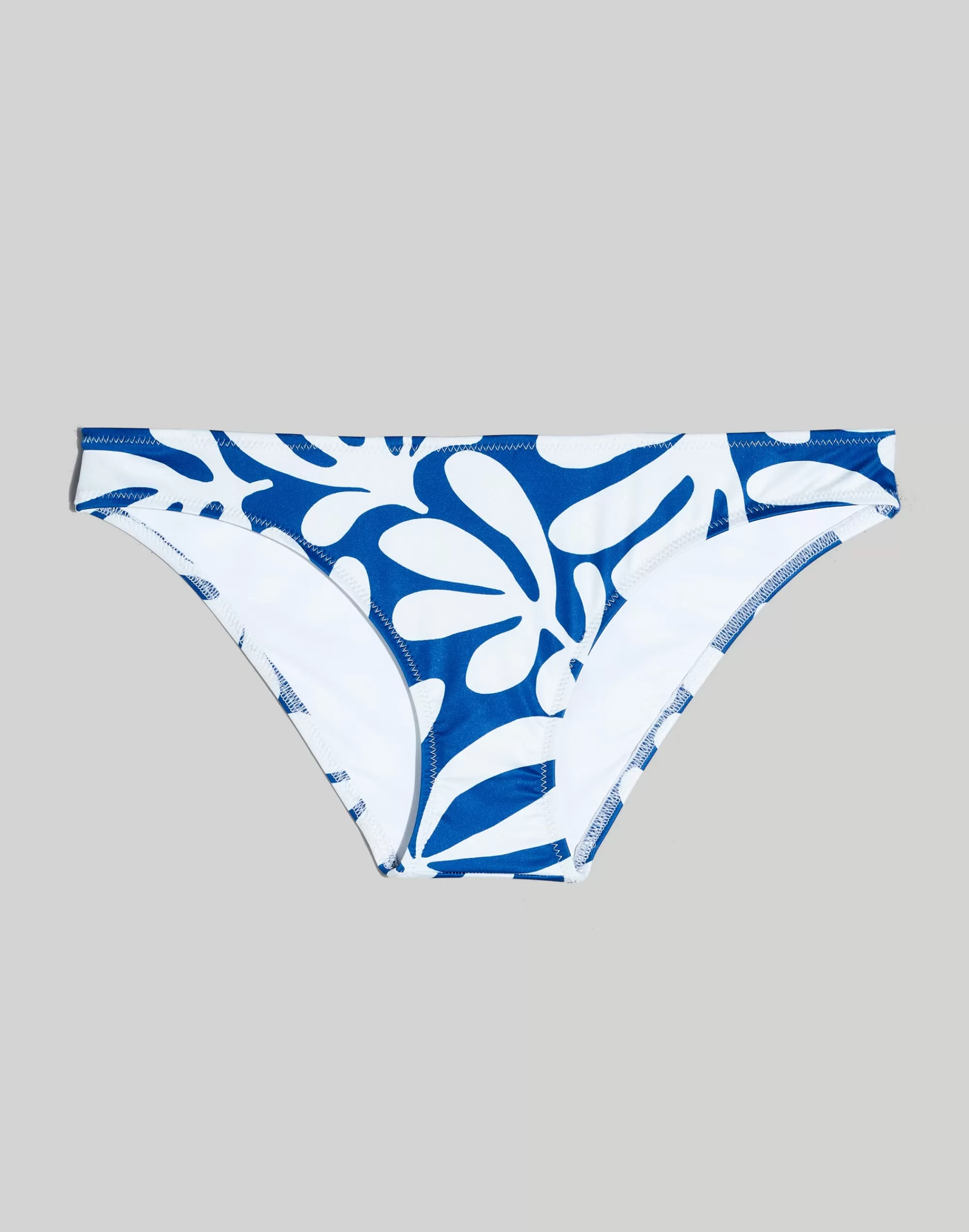 Madewell Swim>Eva Bikini Bottom In Leaf Print