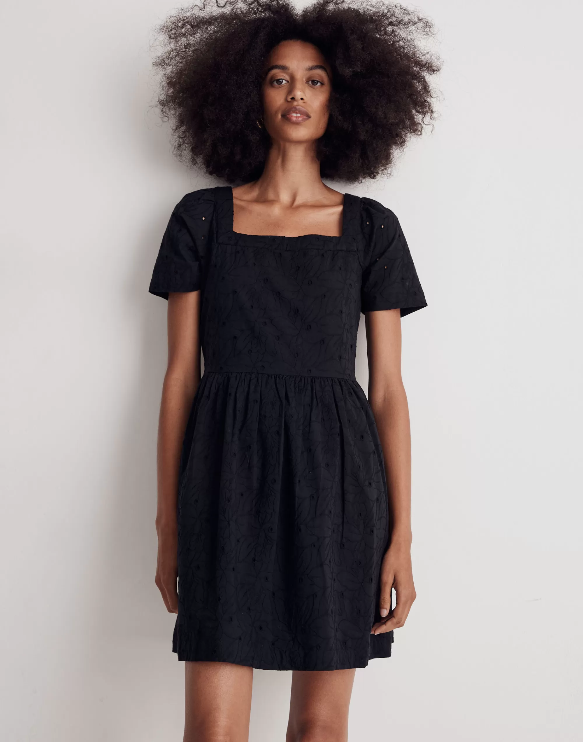 Madewell Dresses>Eyelet Allie Mini Dress True Black