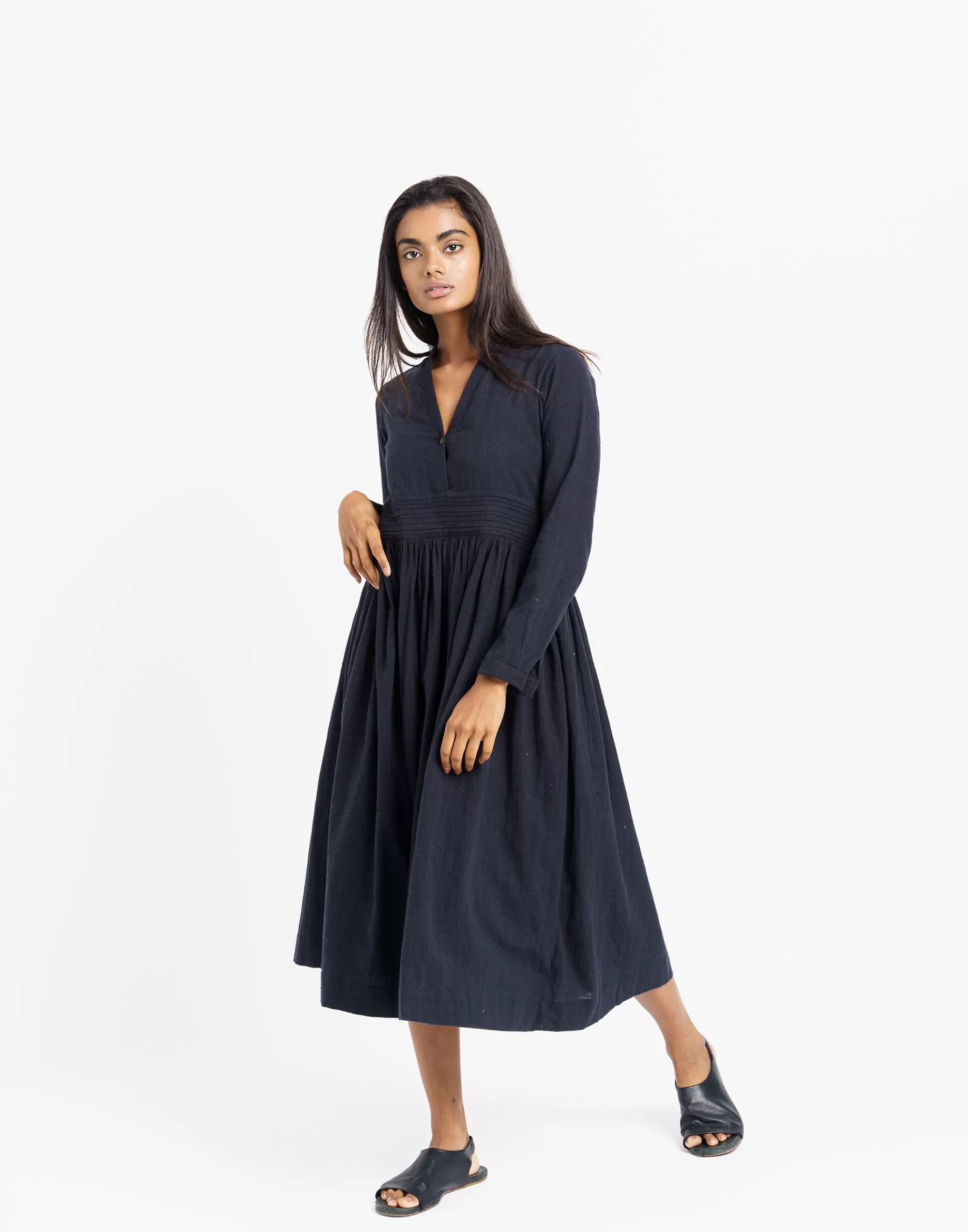 Madewell Dresses>Flare Midi Dress Black