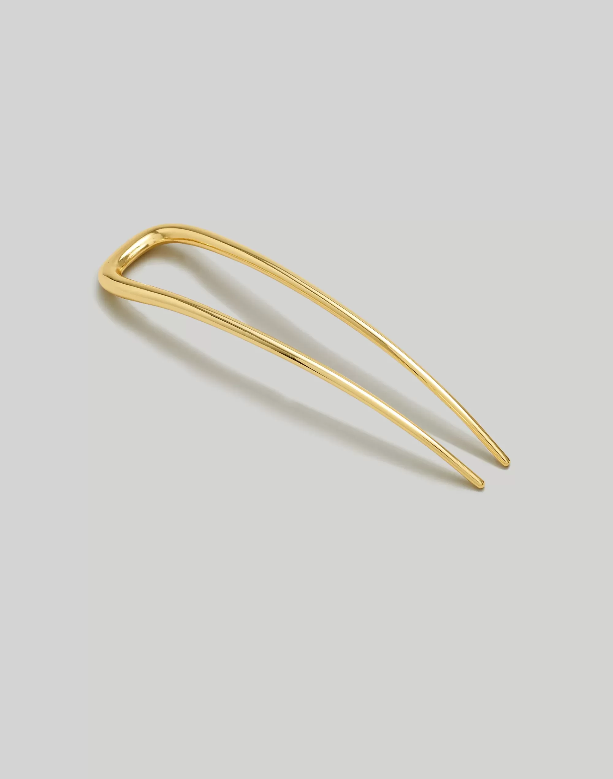 Madewell Hair Accessories>French Hair Pin Pale Gold