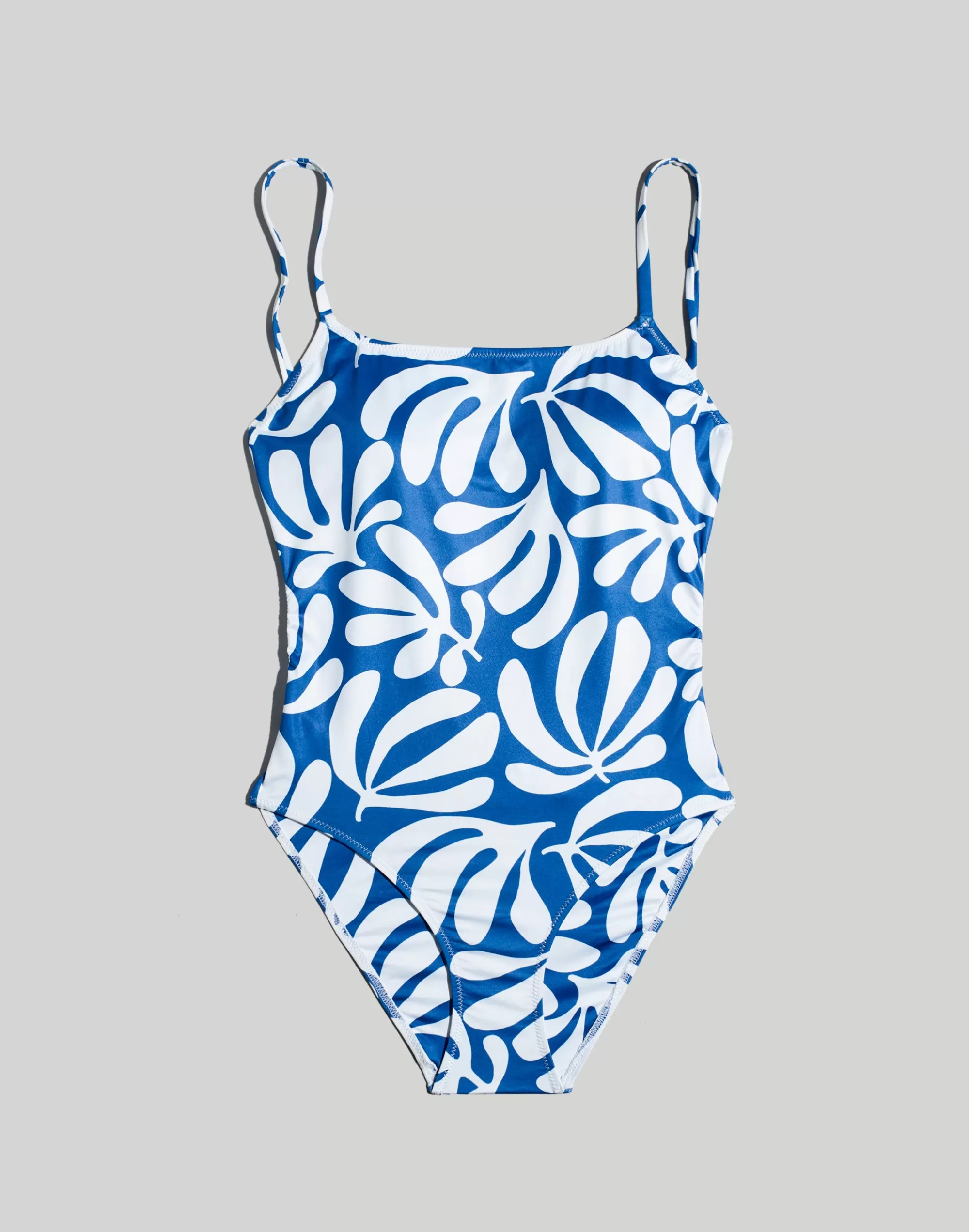 Madewell Swim>Gabby One-Piece Swimsuit In Leaf Print