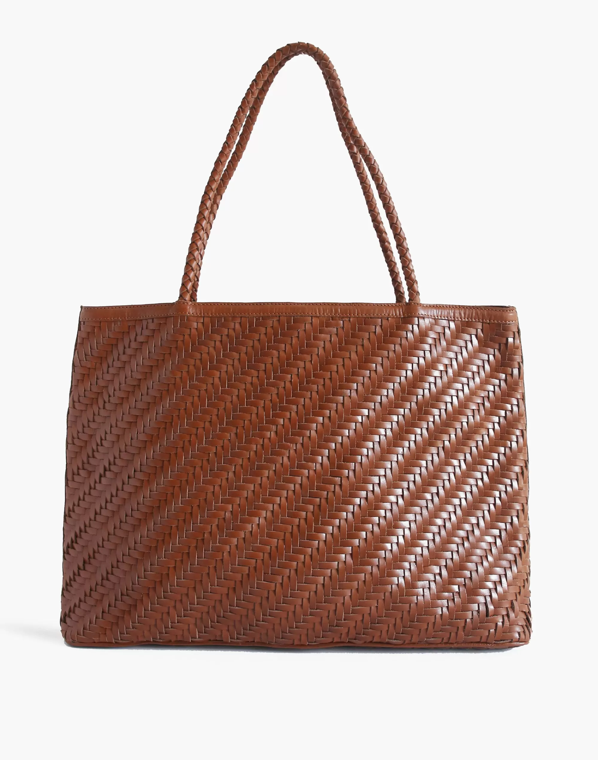 Madewell Totes>Gabrielle Bag In Sienna Dark Tan