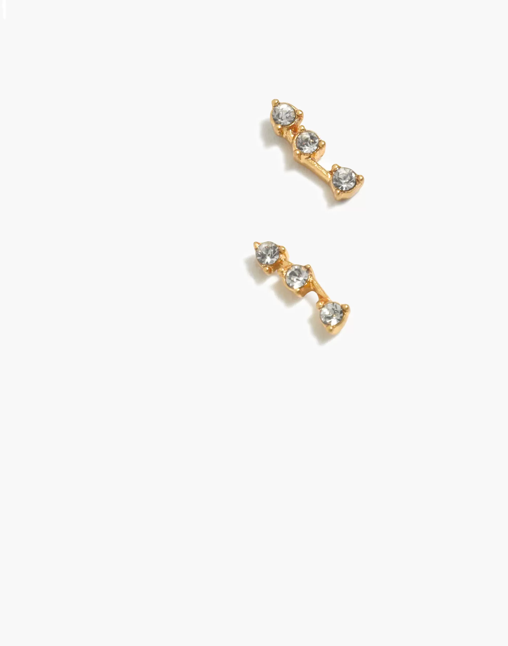 Madewell Earrings>Gemline Stud Earrings Alabaster