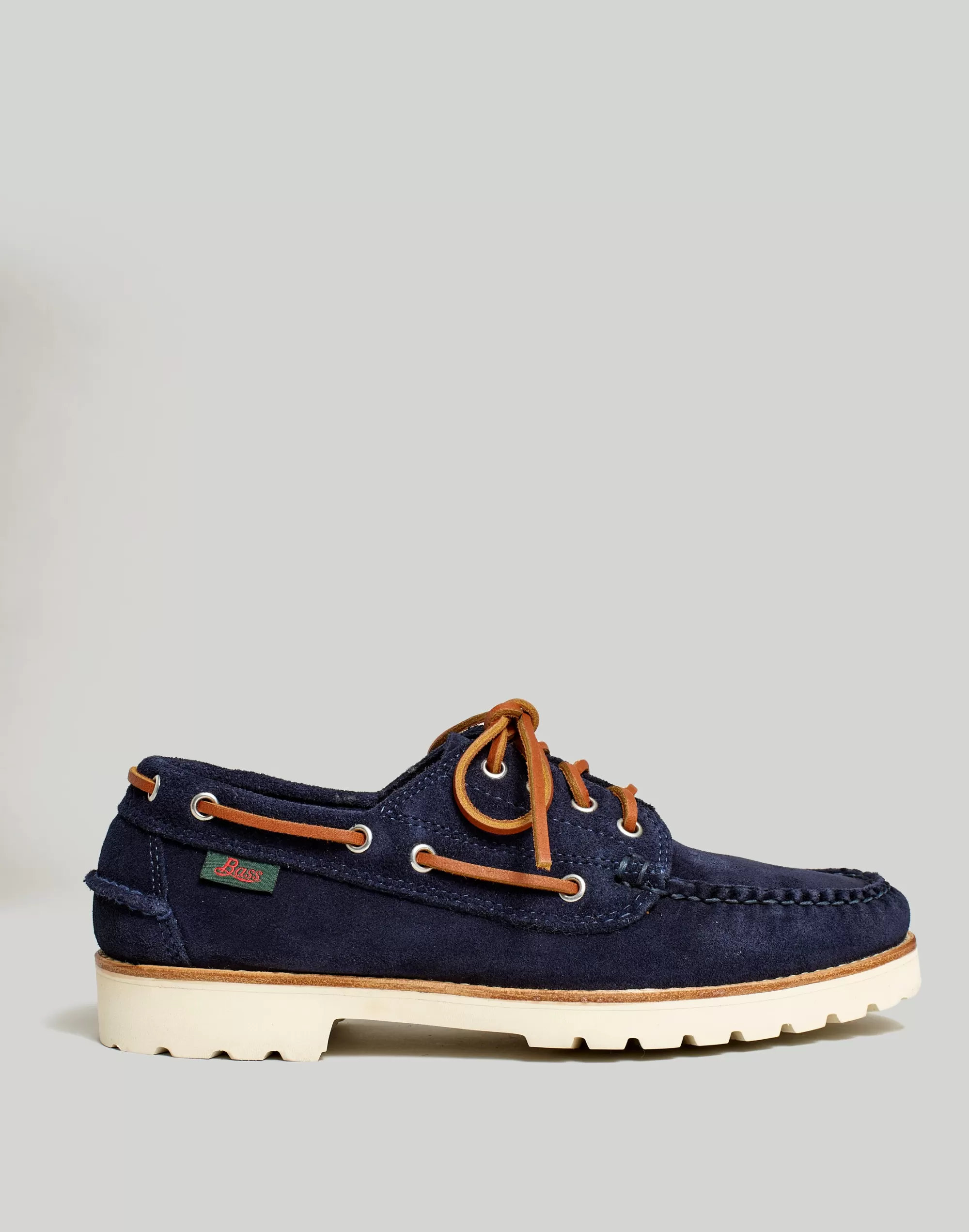 Madewell Dress Shoes>G.H.Bass Ranger Camp Moc Super Lug Navy