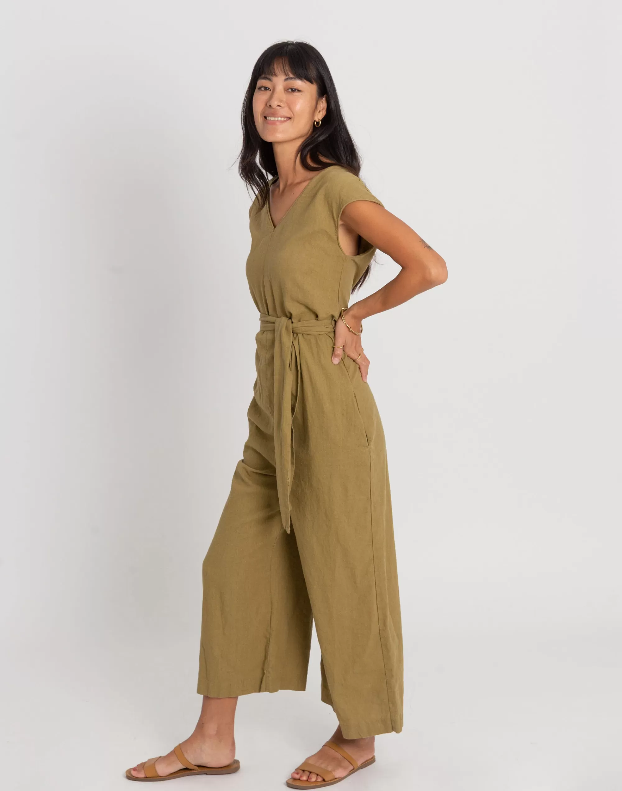 Madewell Jumpsuits & Overalls>Gracemade Shalom Jumpsuit Olive