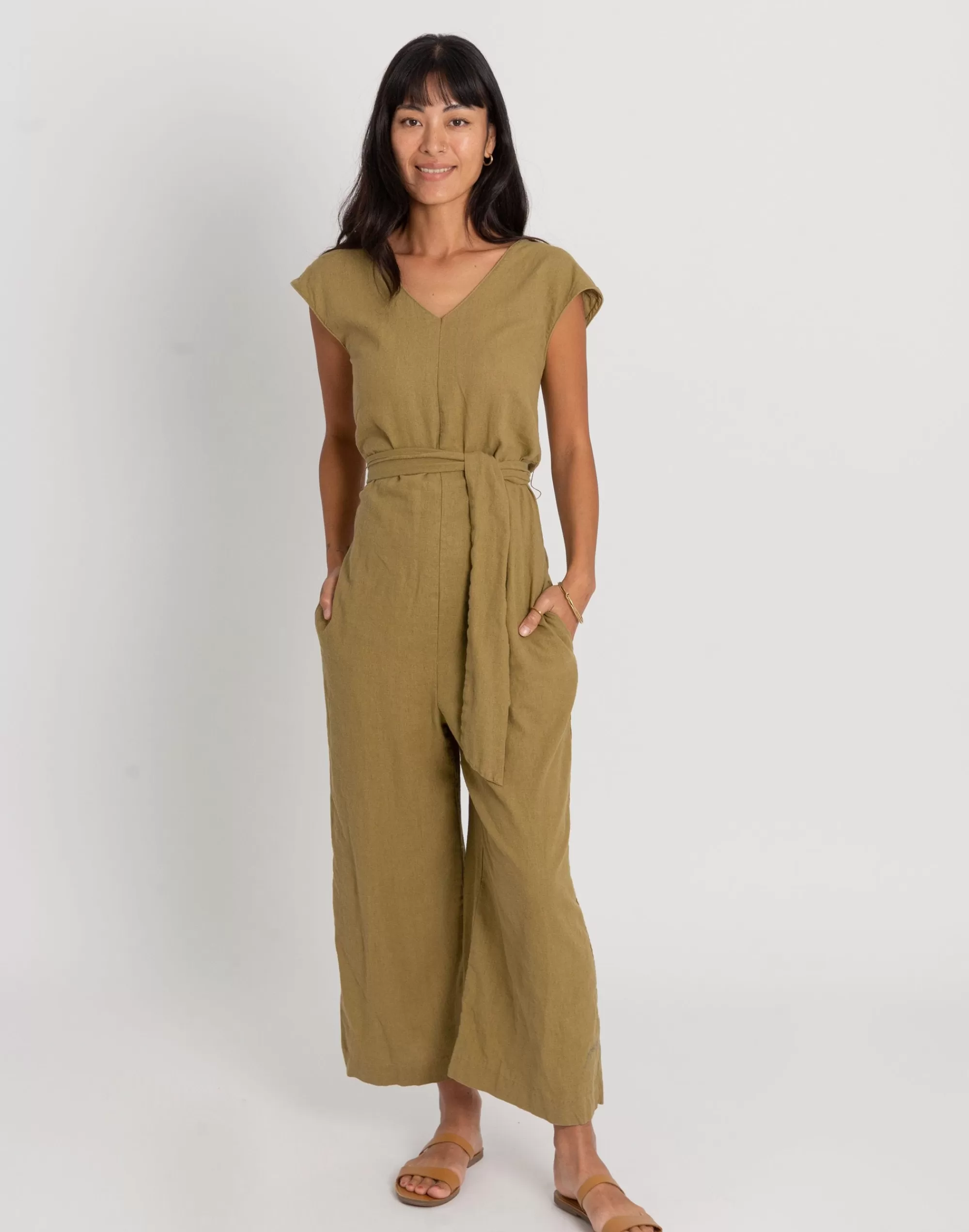 Madewell Jumpsuits & Overalls>Gracemade Shalom Jumpsuit Olive