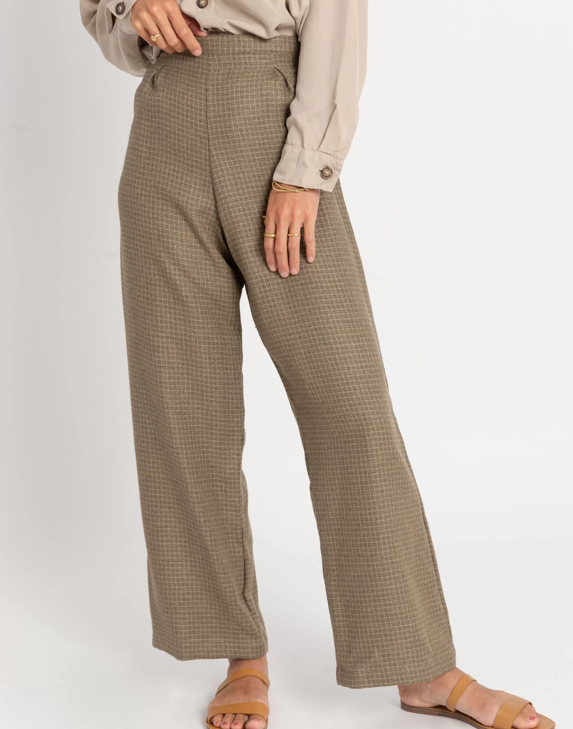 Madewell Pants>Gracemade The Classic Pant Brown Multi