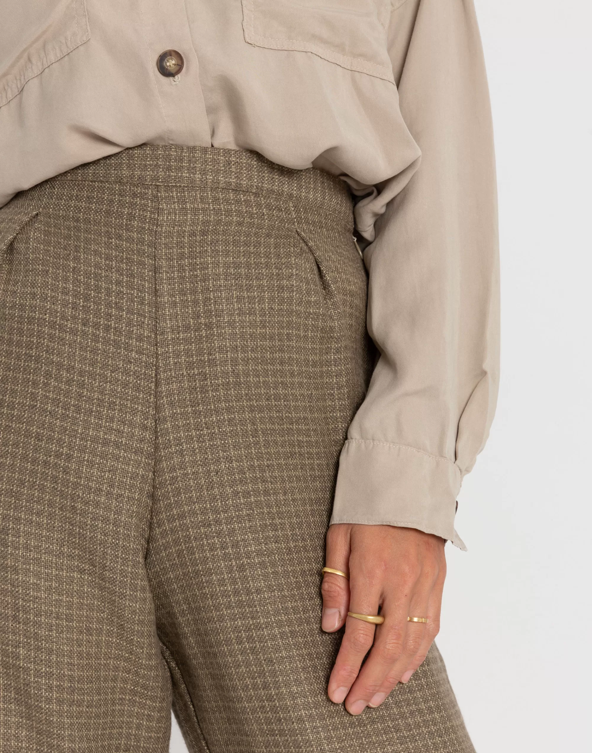 Madewell Pants>Gracemade The Classic Pant Brown Multi