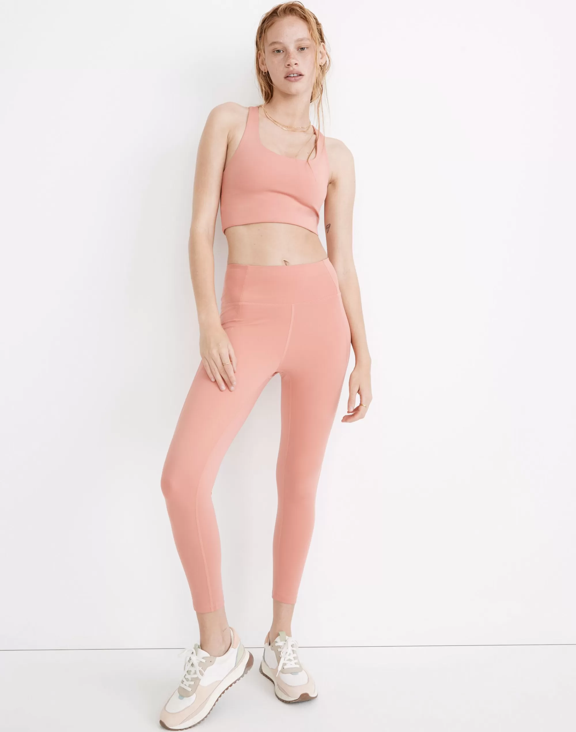 Madewell Activewear>High-Rise Compressive Leggings Primrose