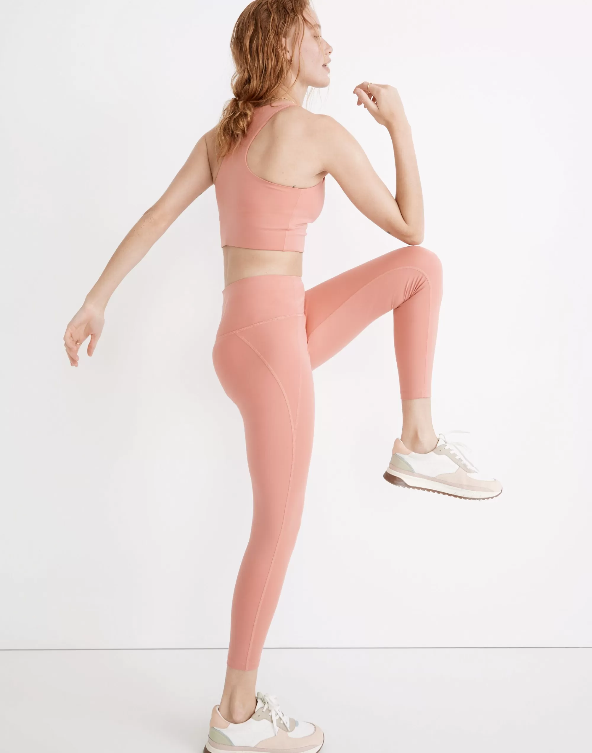 Madewell Activewear>High-Rise Compressive Leggings Primrose