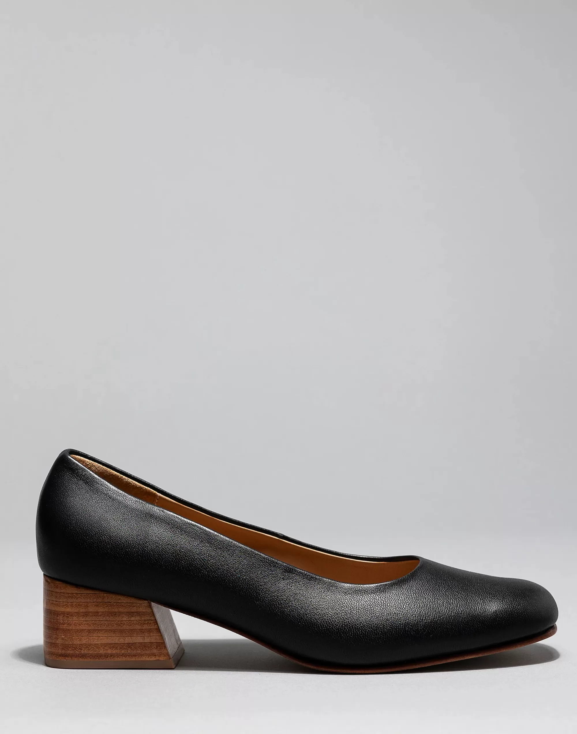 Madewell Heels>Huma Blanco Leather Luisa Pumps Chocolate